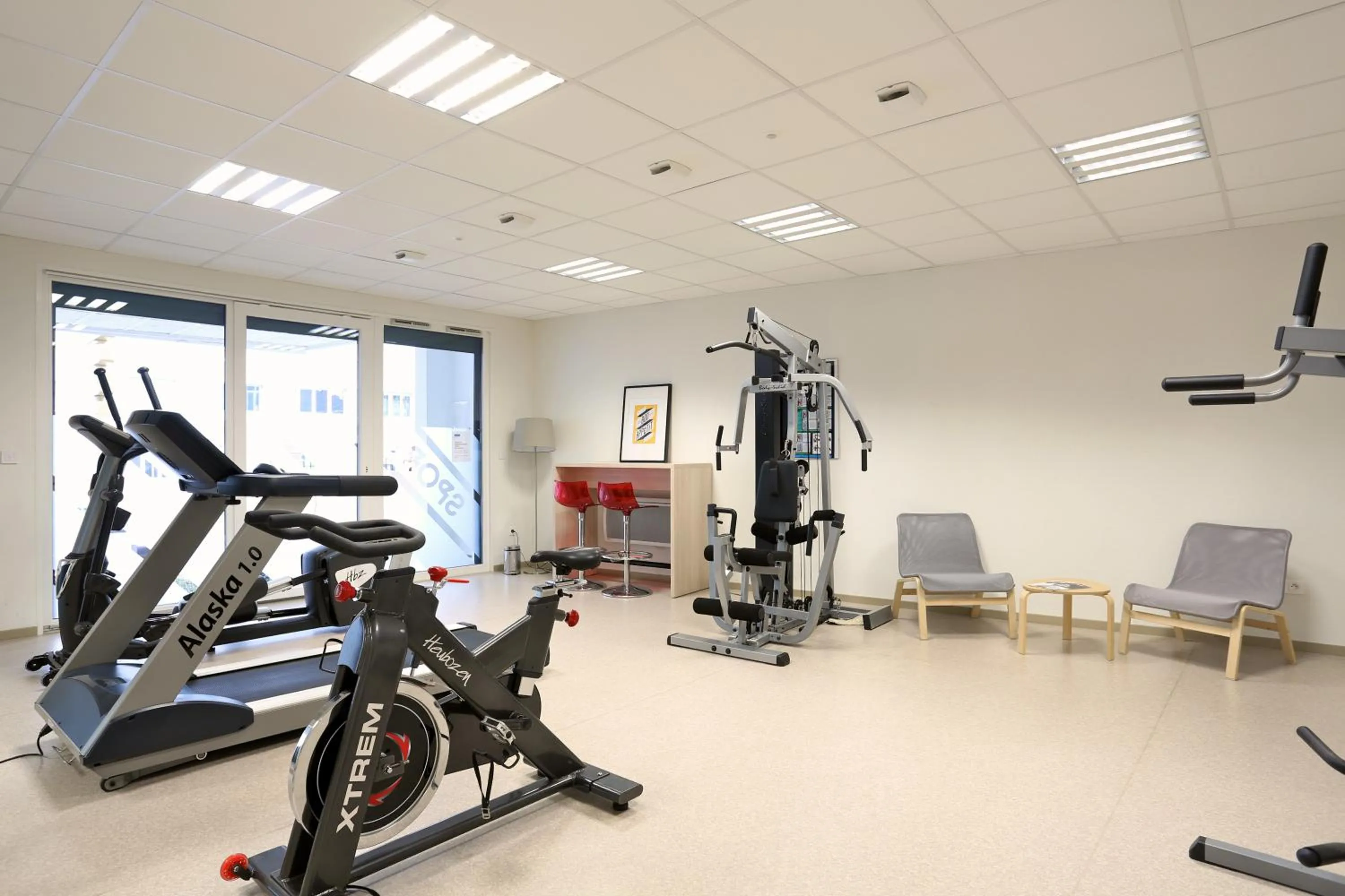 Fitness centre/facilities in Apparteo Nancy