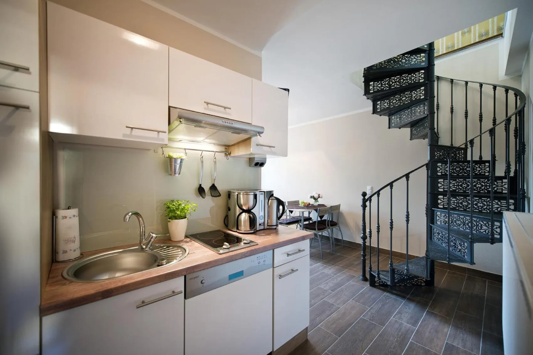 Kitchen or kitchenette in Guest house Villa Fritz