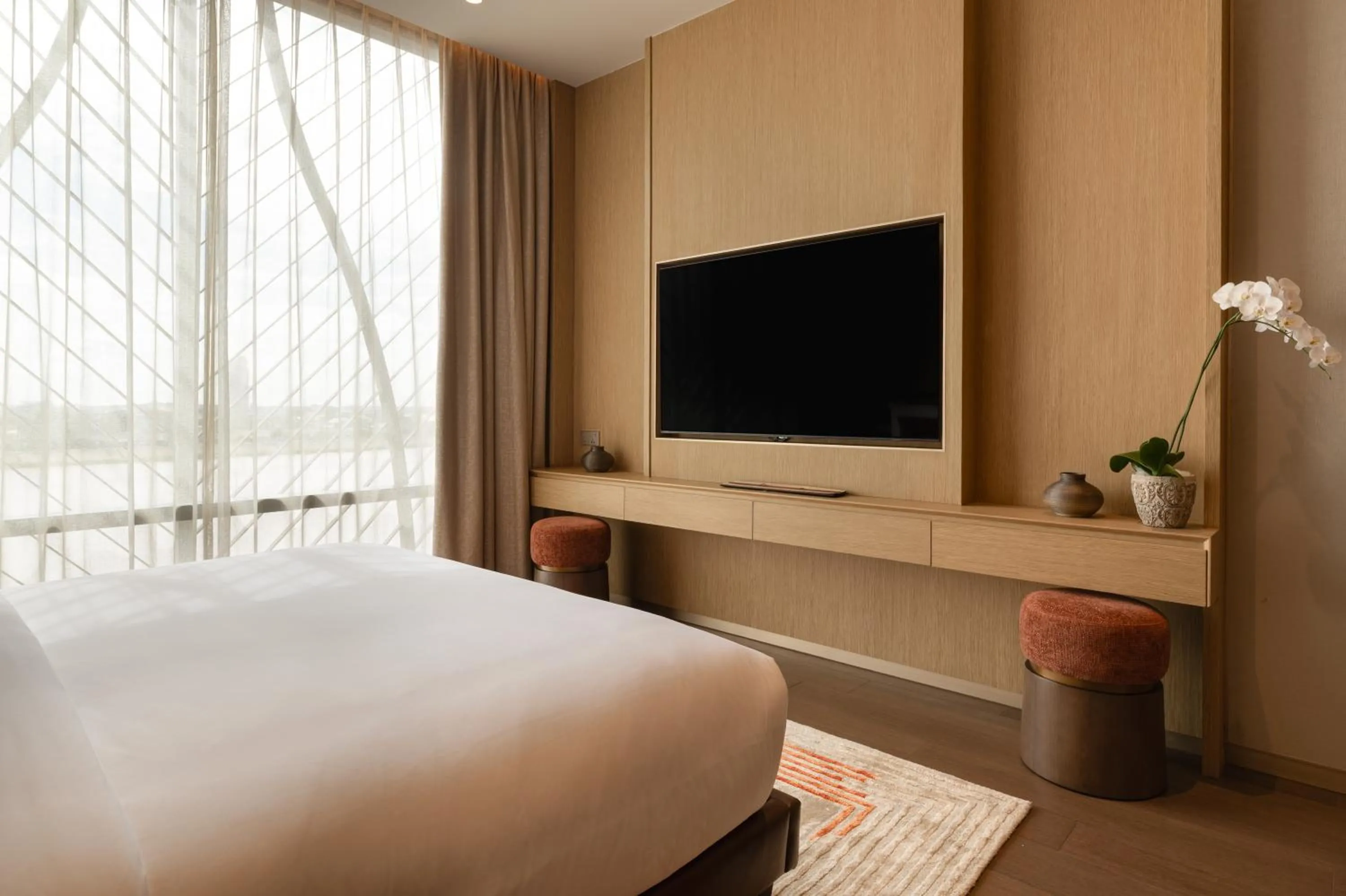 Bed in SOMA HOTEL Riverside