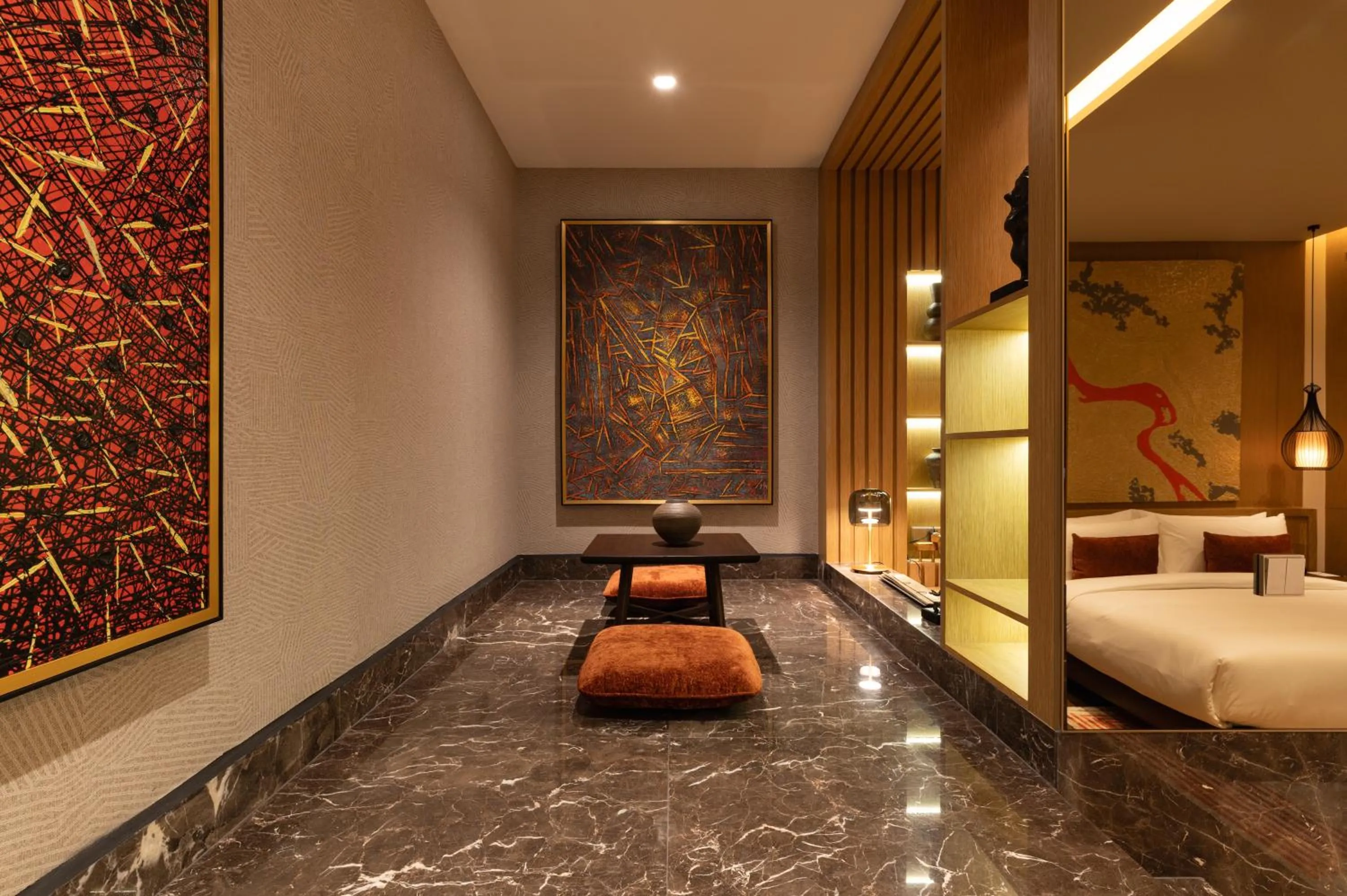 Bed in SOMA HOTEL Riverside