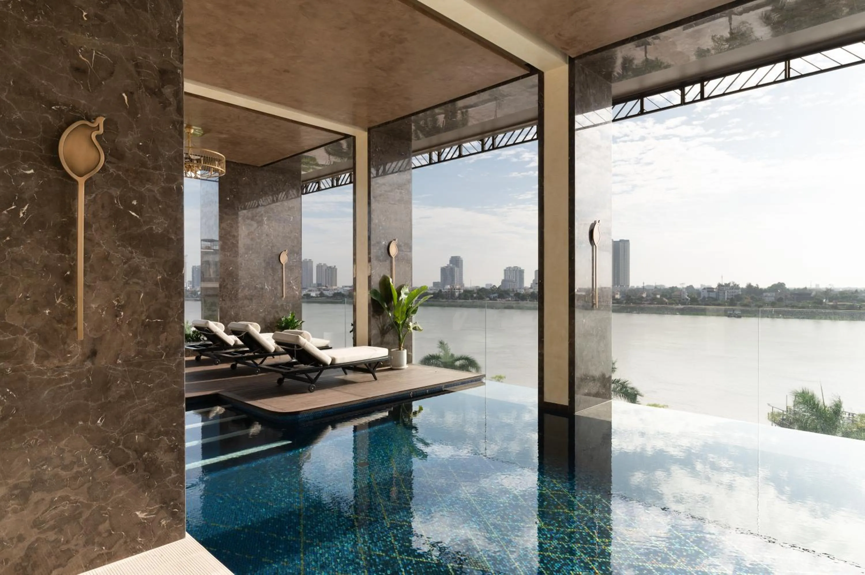 Swimming pool in SOMA HOTEL Riverside