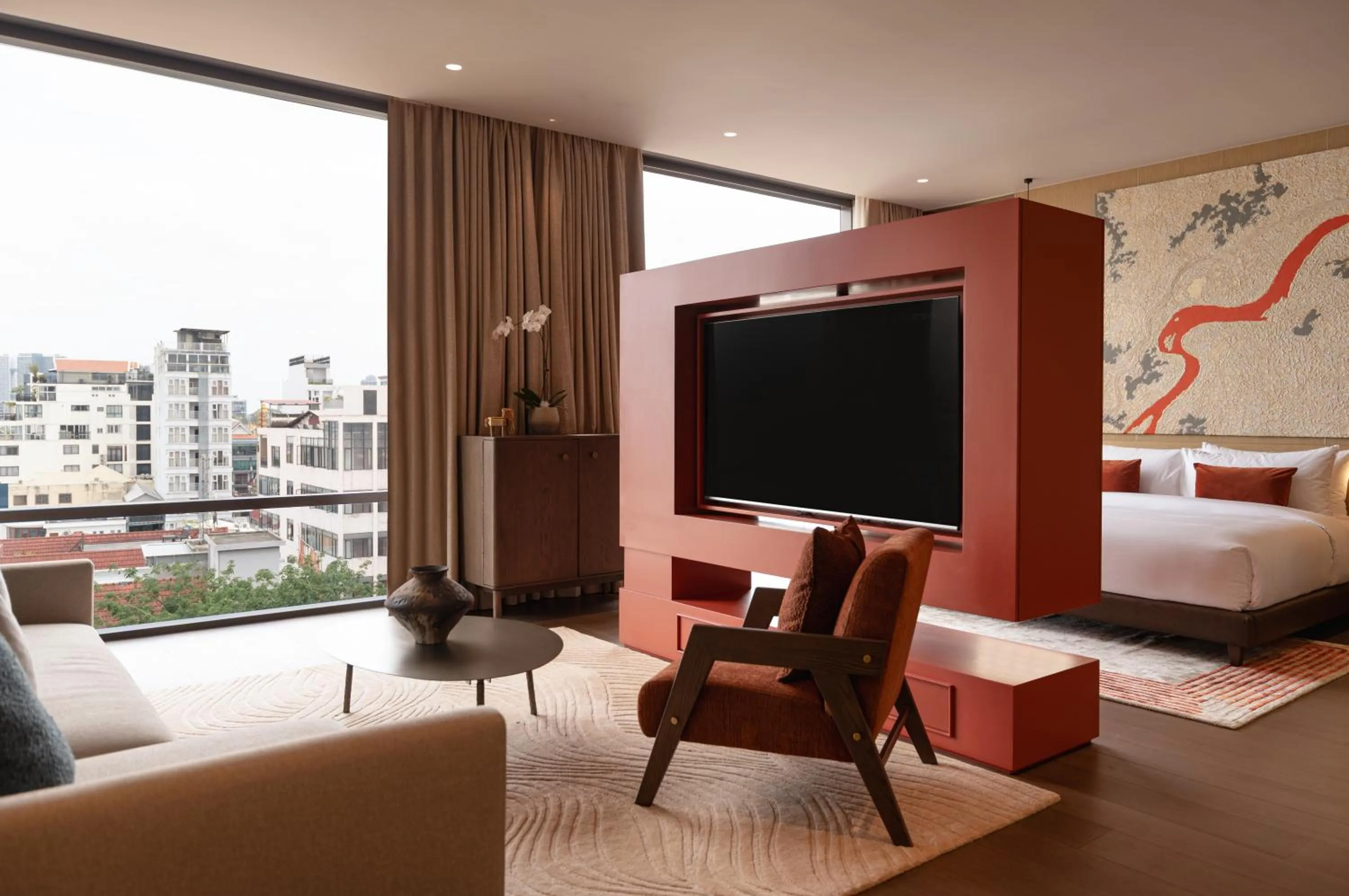 Bed in SOMA HOTEL Riverside