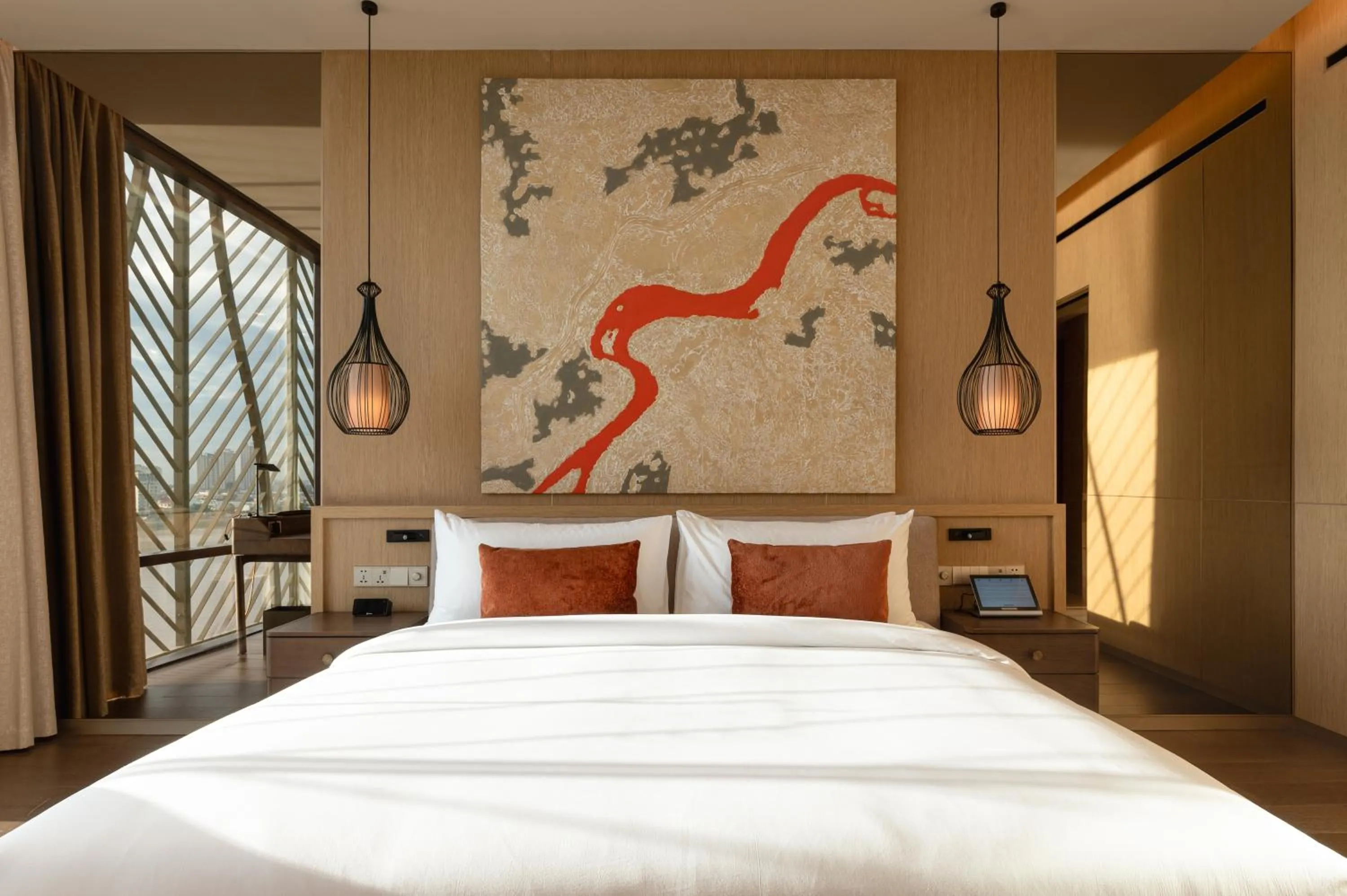 Bed in SOMA HOTEL Riverside