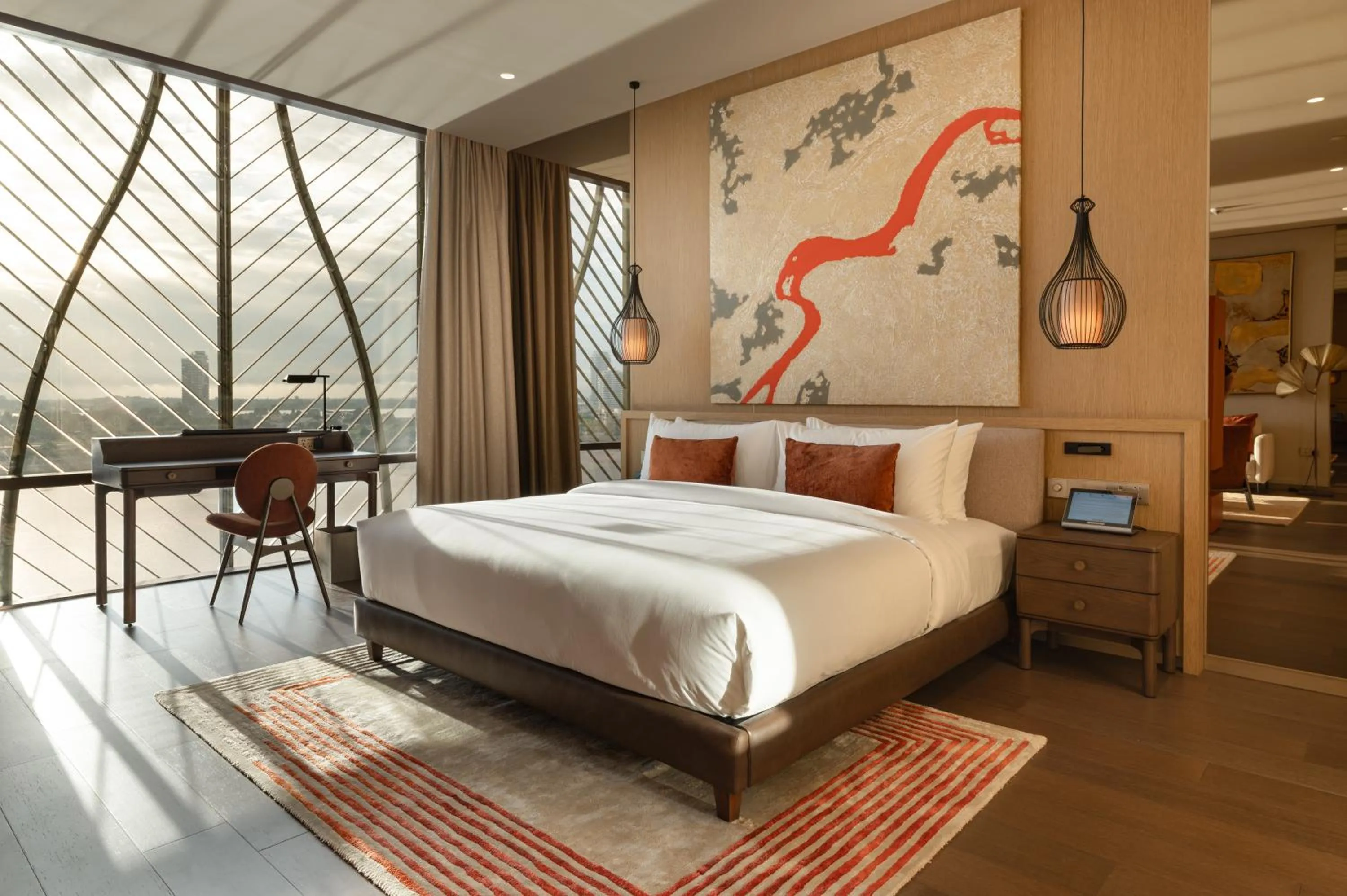 Bed in SOMA HOTEL Riverside