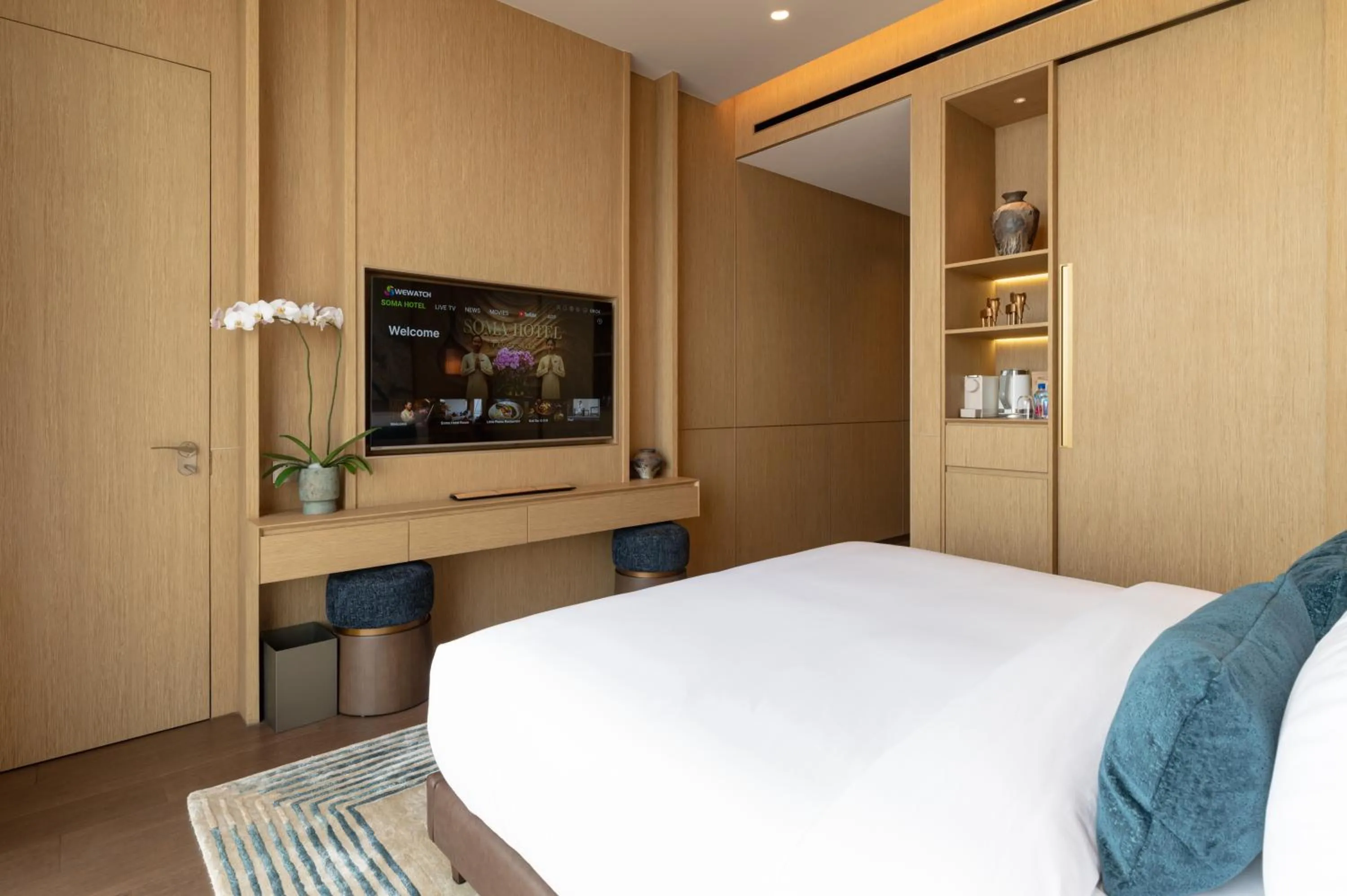 Bed in SOMA HOTEL Riverside