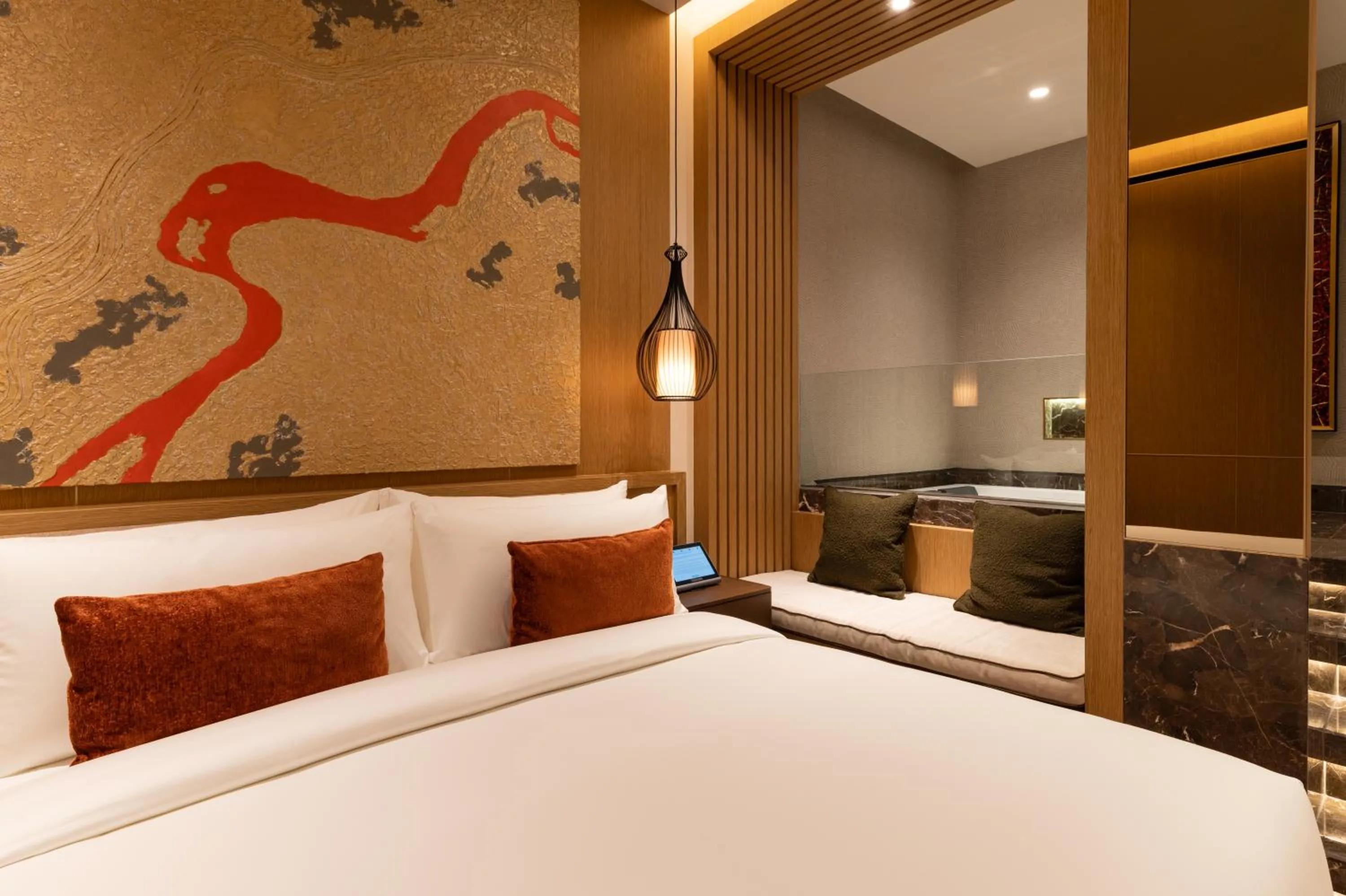 Bed in SOMA HOTEL Riverside