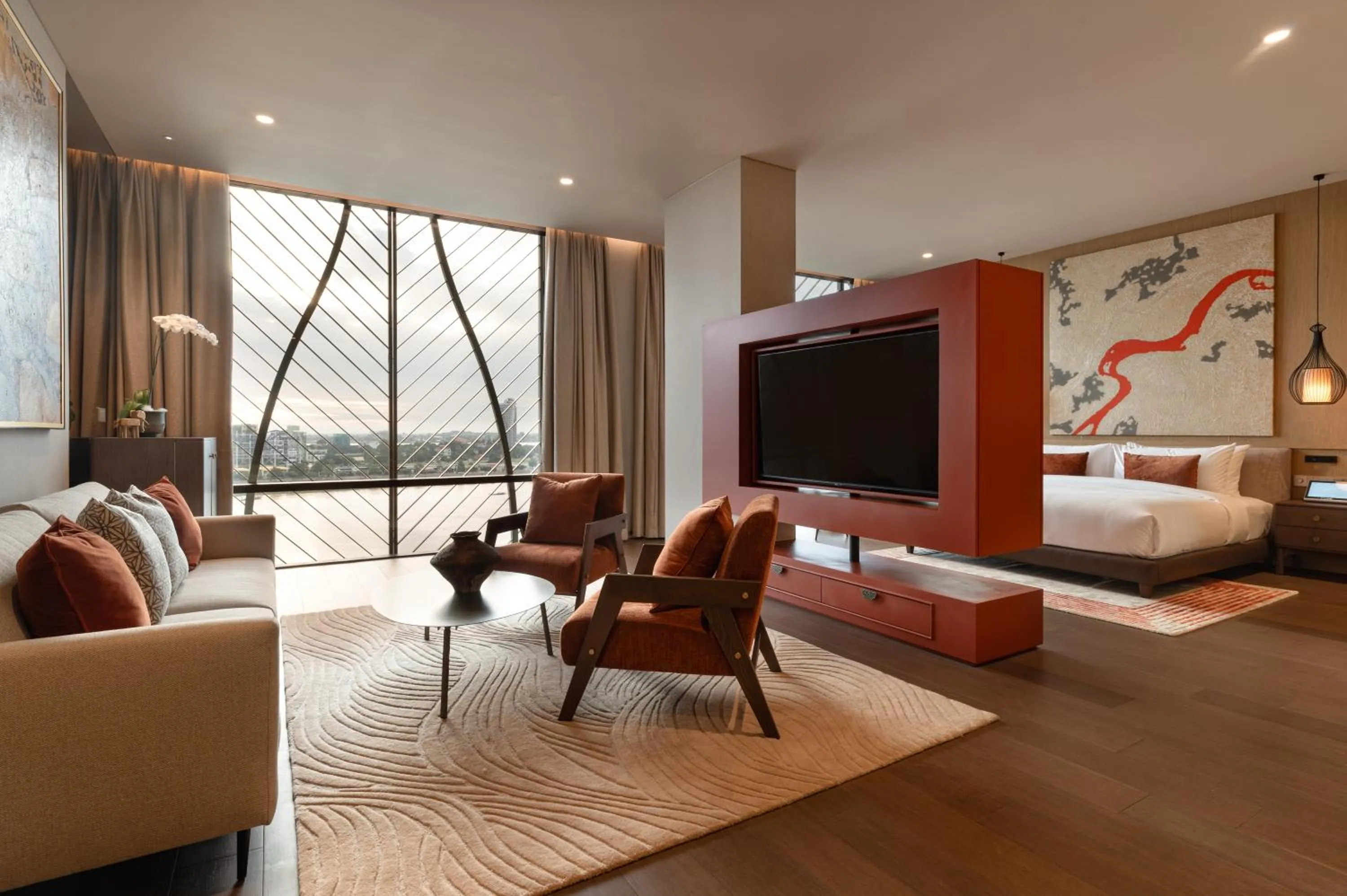 Bed in SOMA HOTEL Riverside