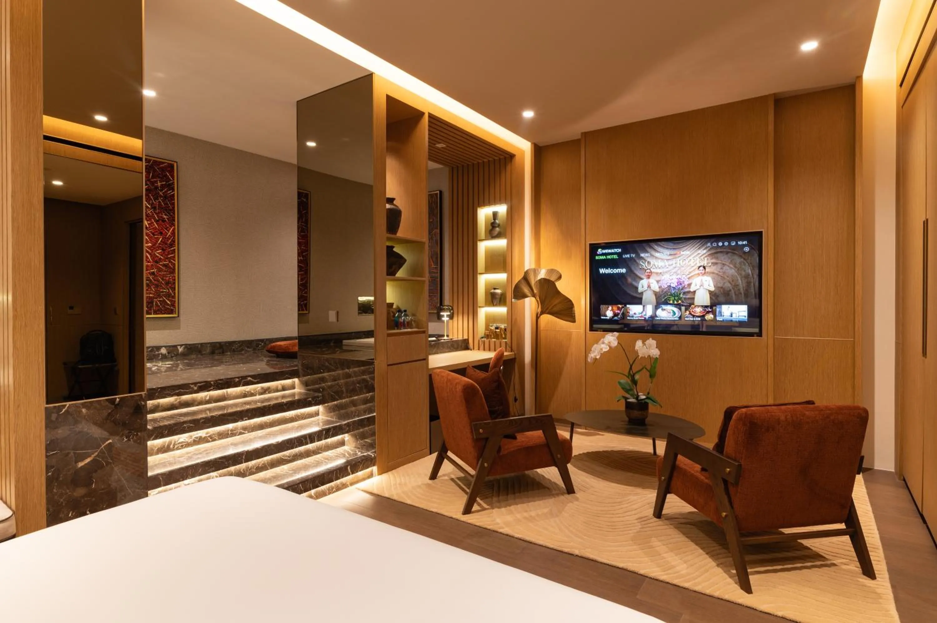 Bed in SOMA HOTEL Riverside