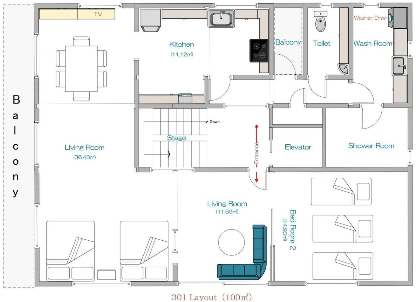 Property building in Kizen Villa