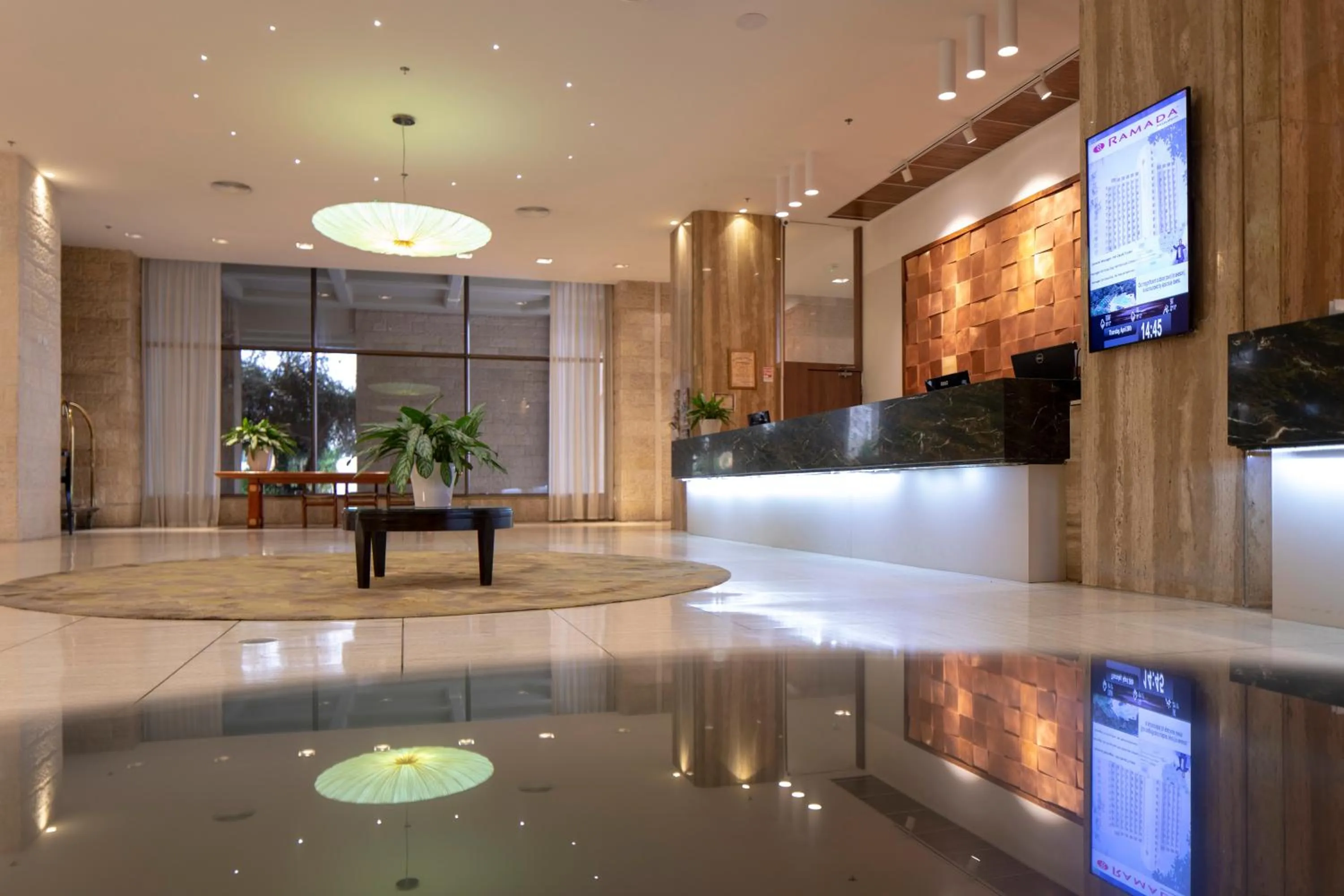 Lobby or reception in Ramada Jerusalem Hotel