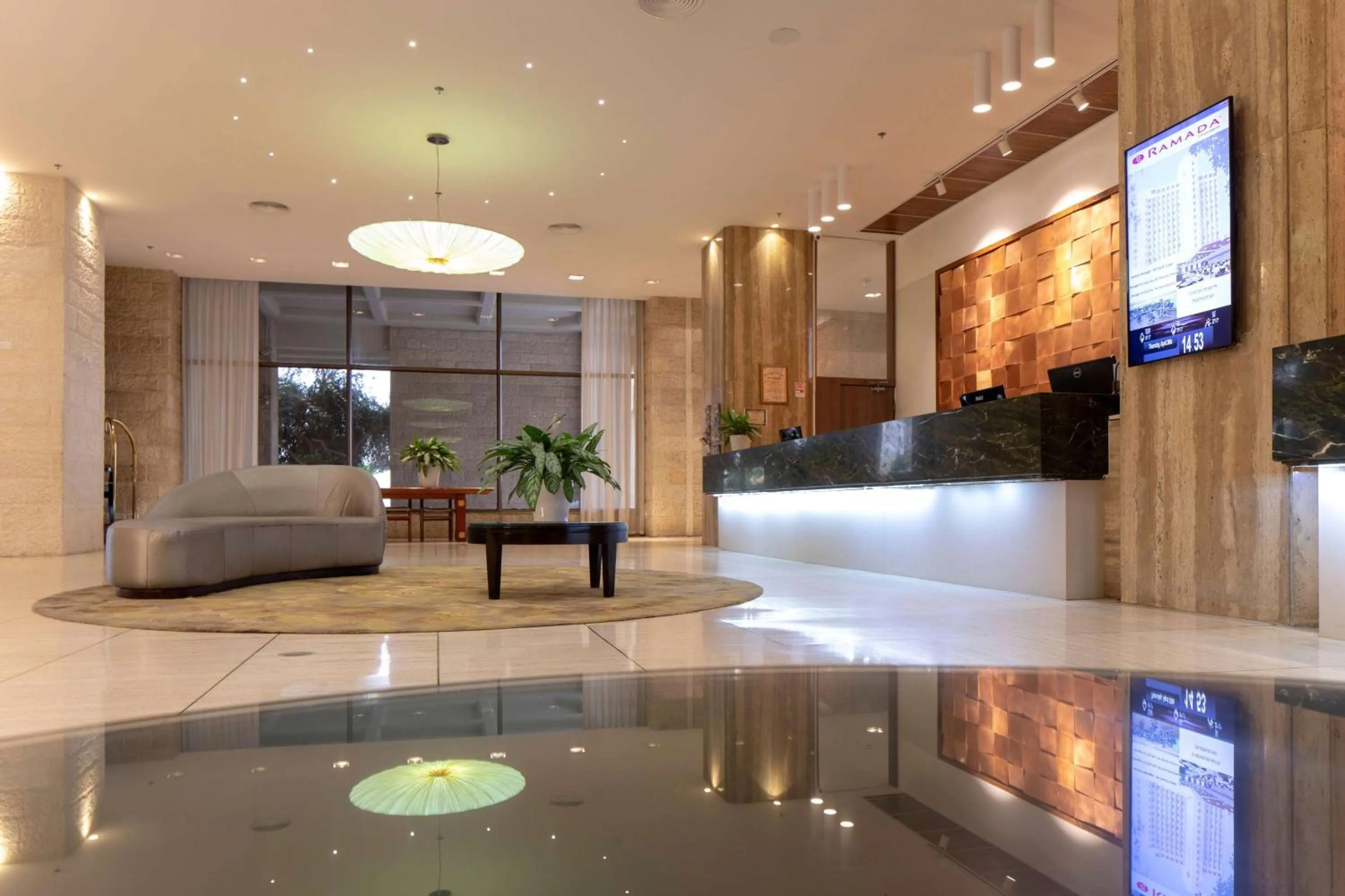 Lobby or reception in Ramada Jerusalem Hotel