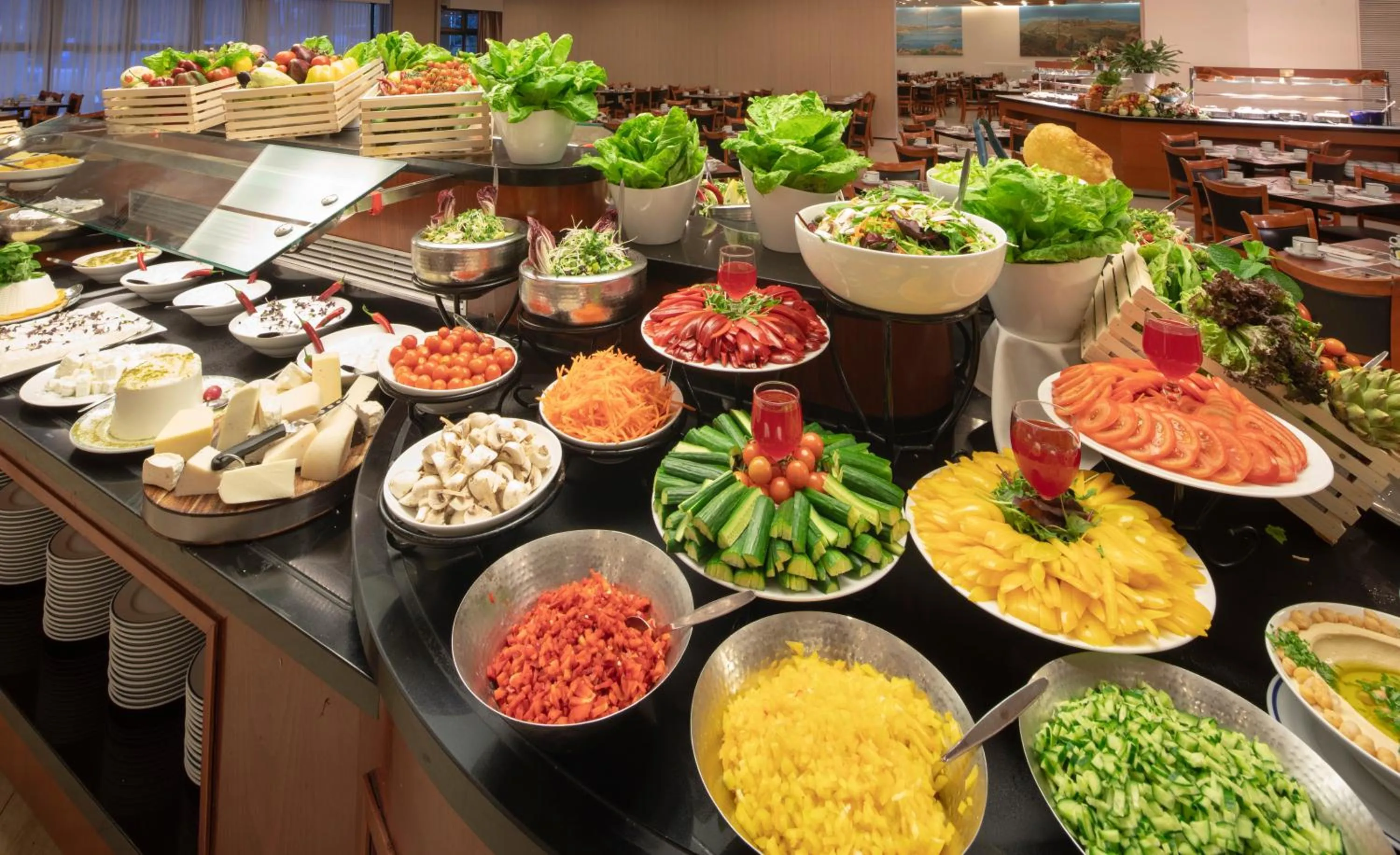 Breakfast in Ramada Jerusalem Hotel