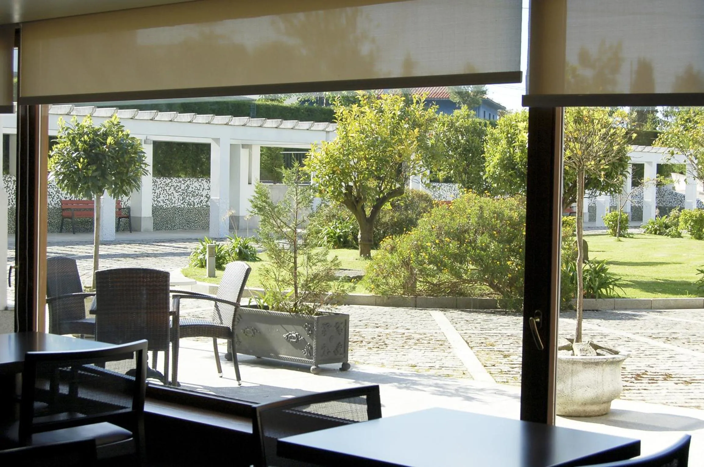 Garden view in Hotel La Casona de Lupa