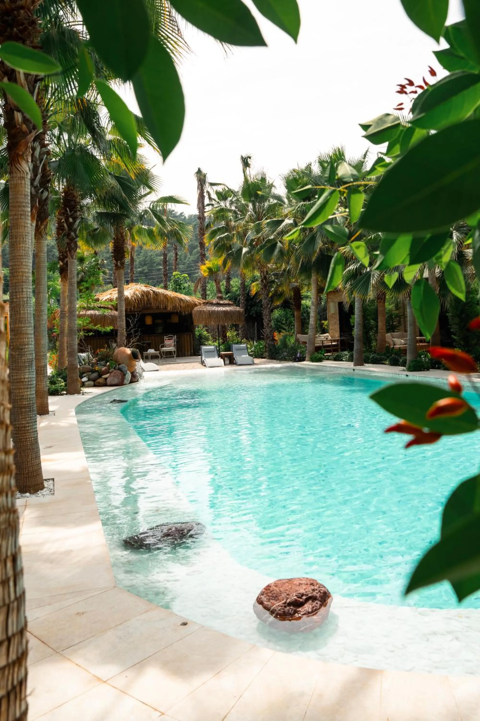 Pool view in Layla Gocek Adults only