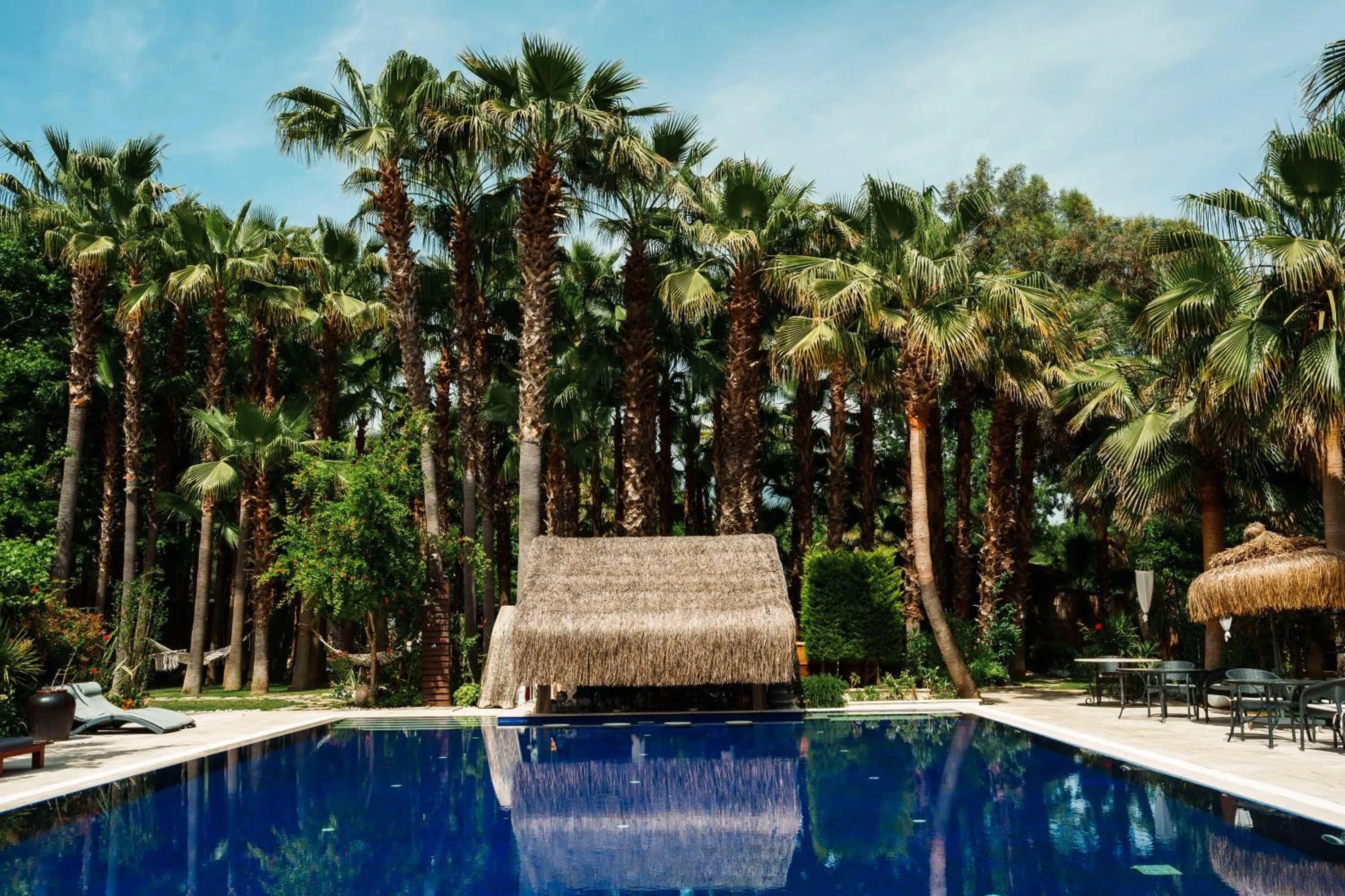 Garden view in Layla Gocek Adults only