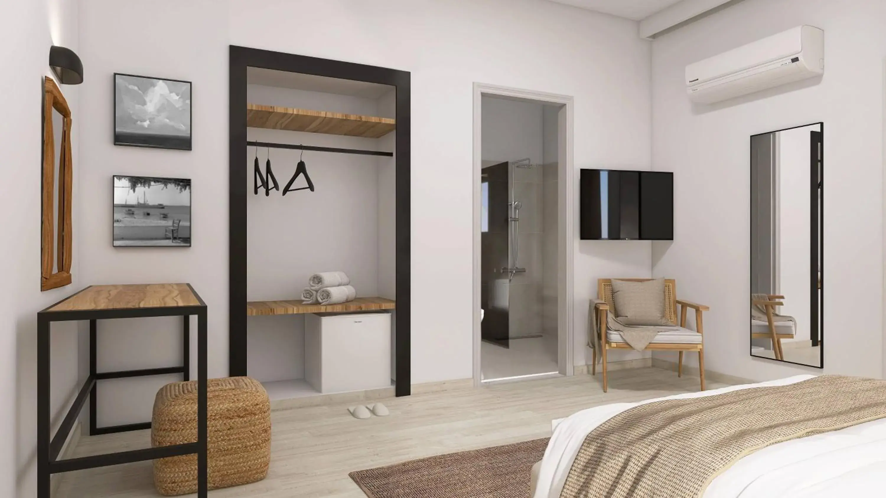 Standard Room with Balcony in Pounda Resort Paros, a member of Radisson Individuals Standard Room with Balcony in Pounda Resort Paros, a member of Radisson Individuals