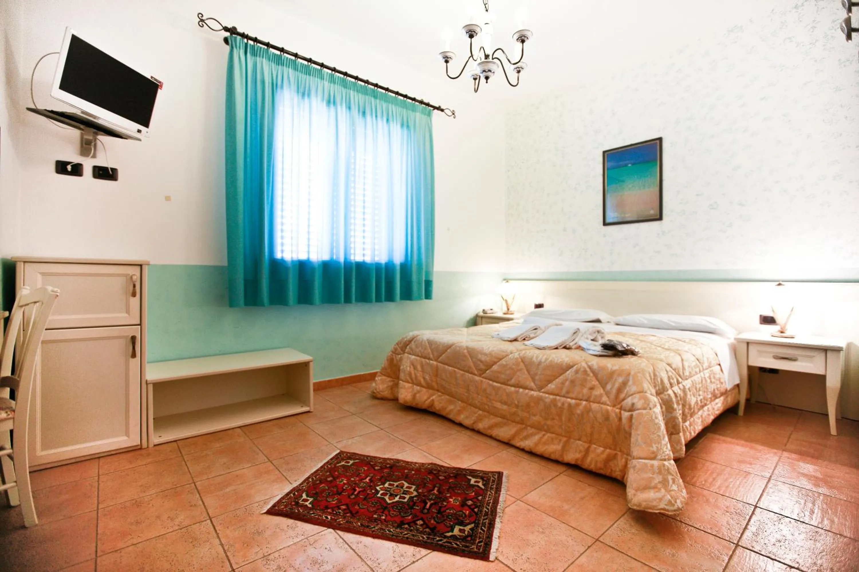 Sea view, Bed in History Hotel