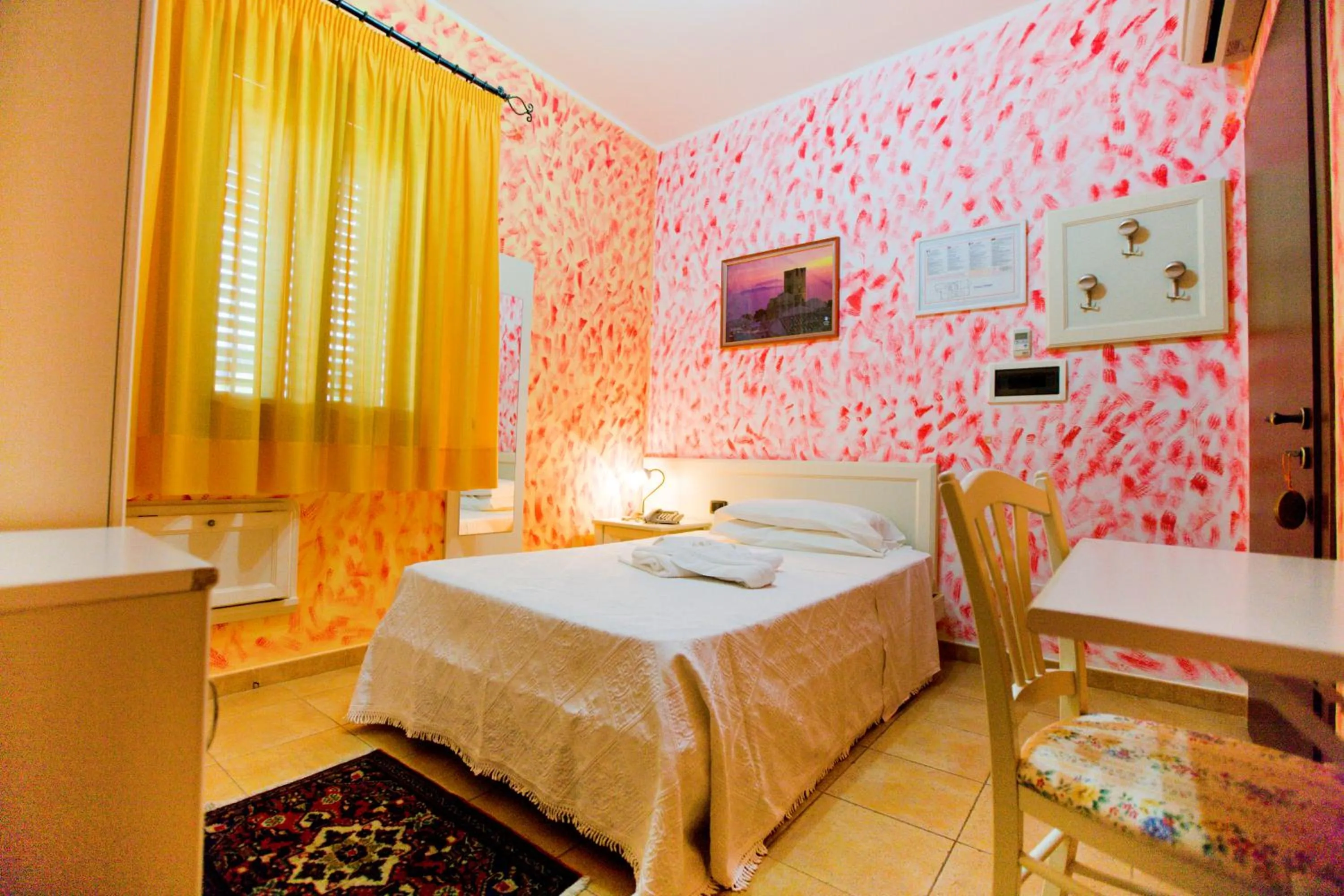 Bed in History Hotel