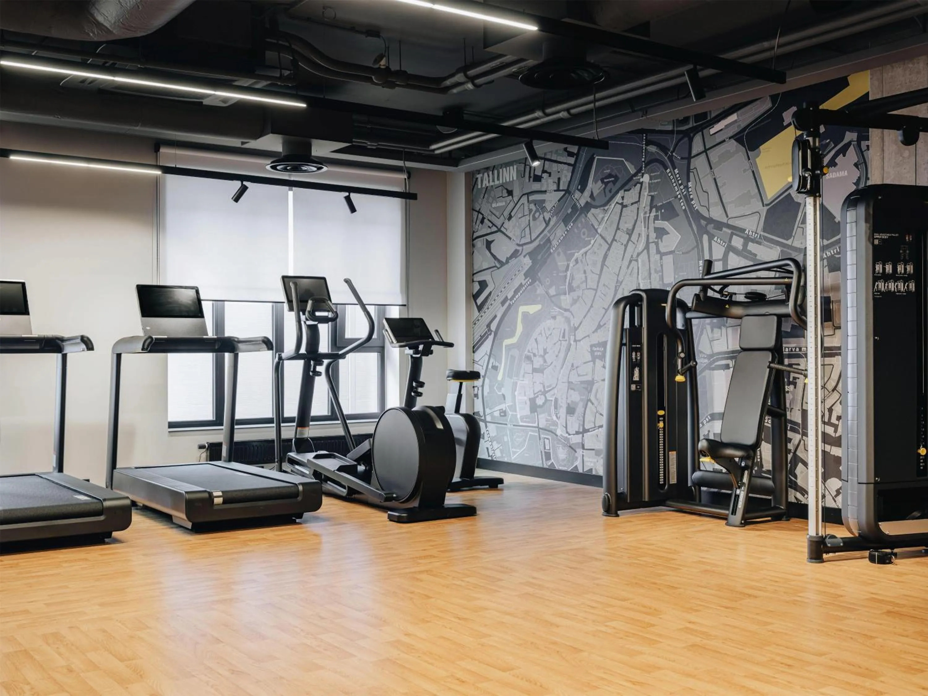 Fitness centre/facilities in Hyatt Place Tallinn