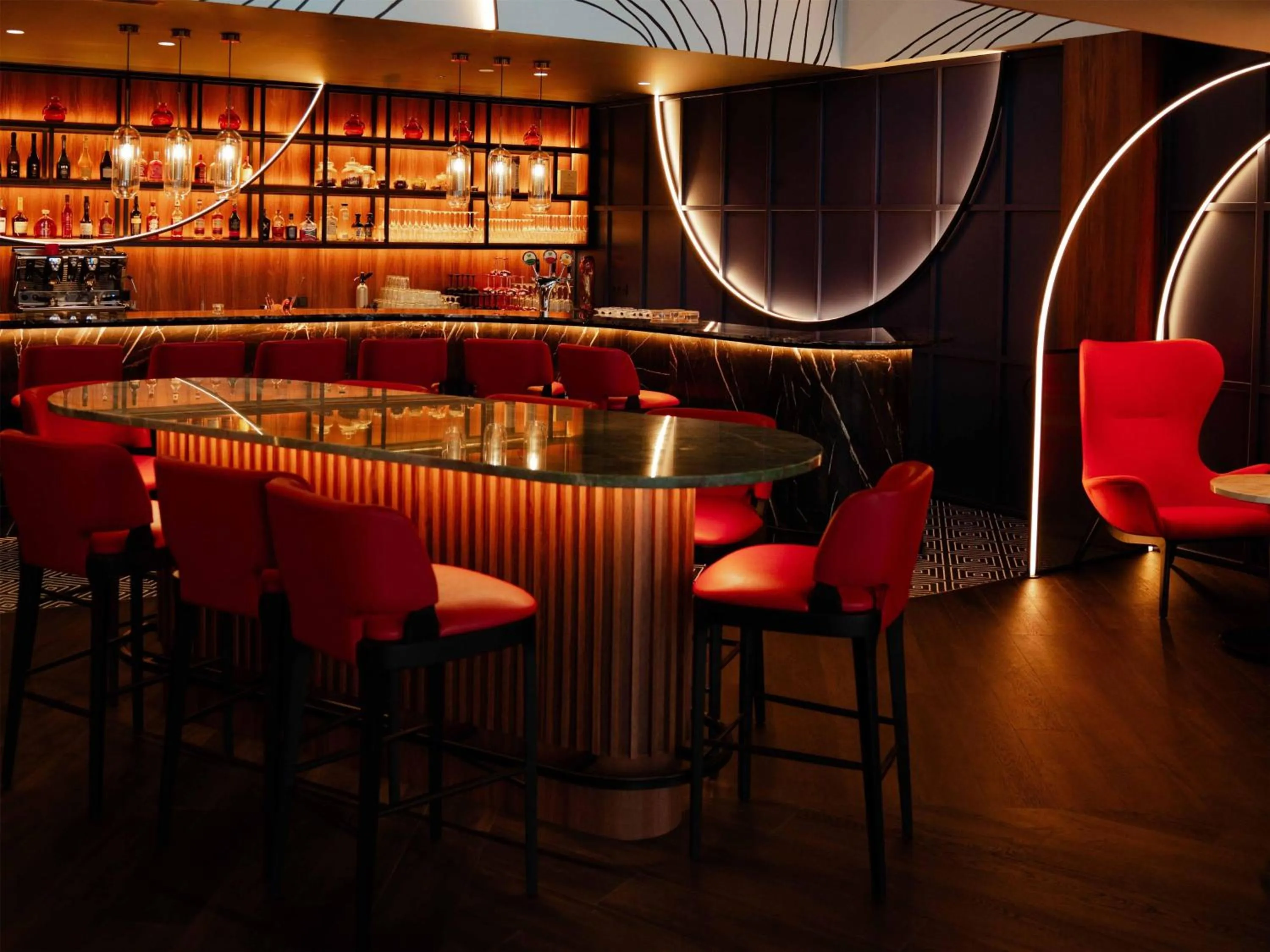 Lounge or bar in Hyatt Place Tallinn