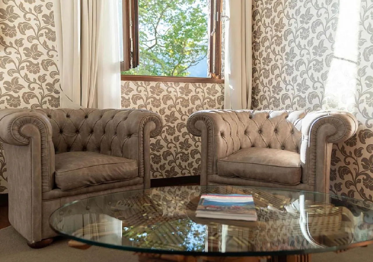 Living room in Villa Lario Resort Mandello