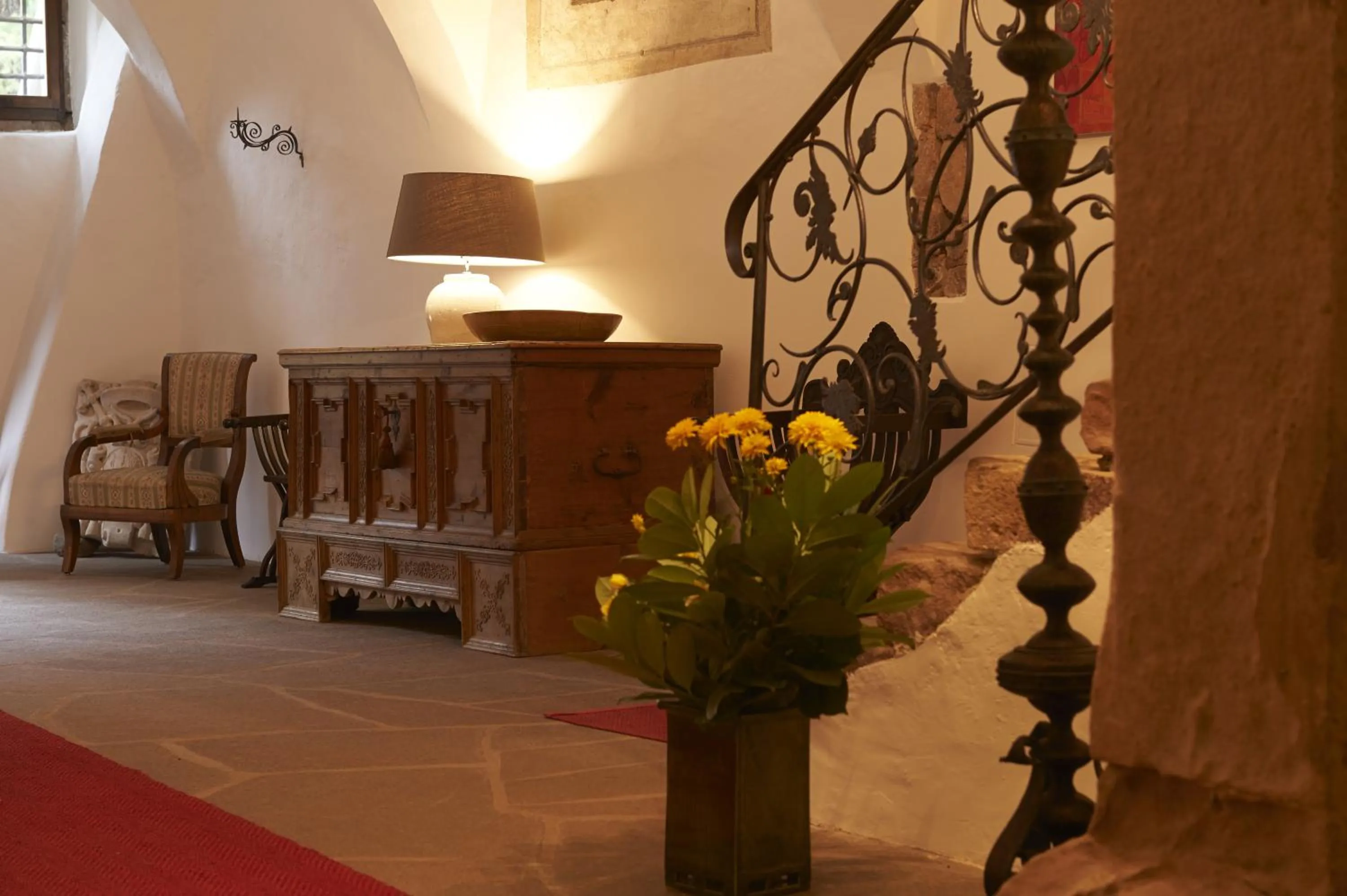 Lobby or reception in Schloss Englar