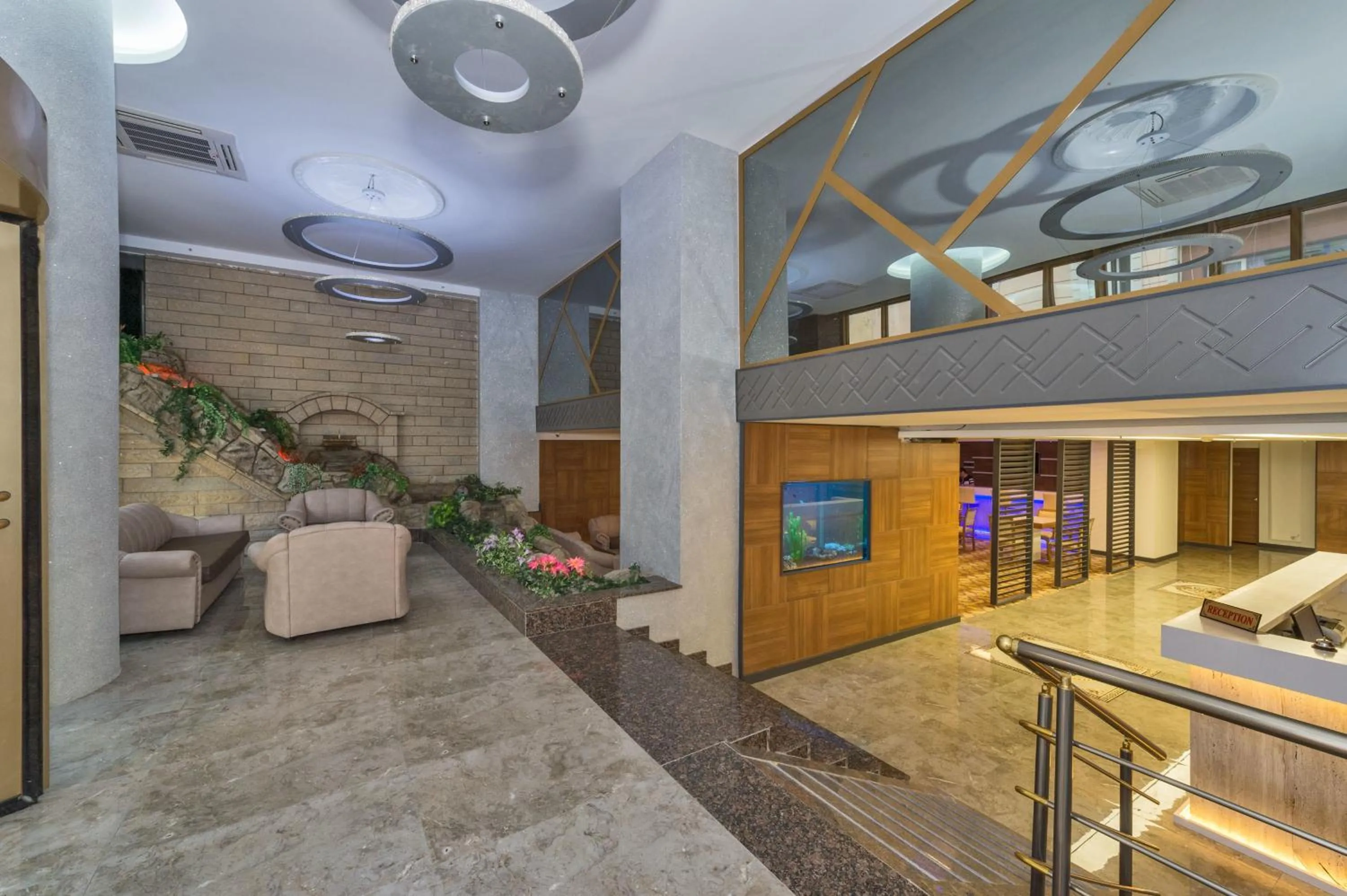 Lobby or reception in Matiat Hotel Istanbul