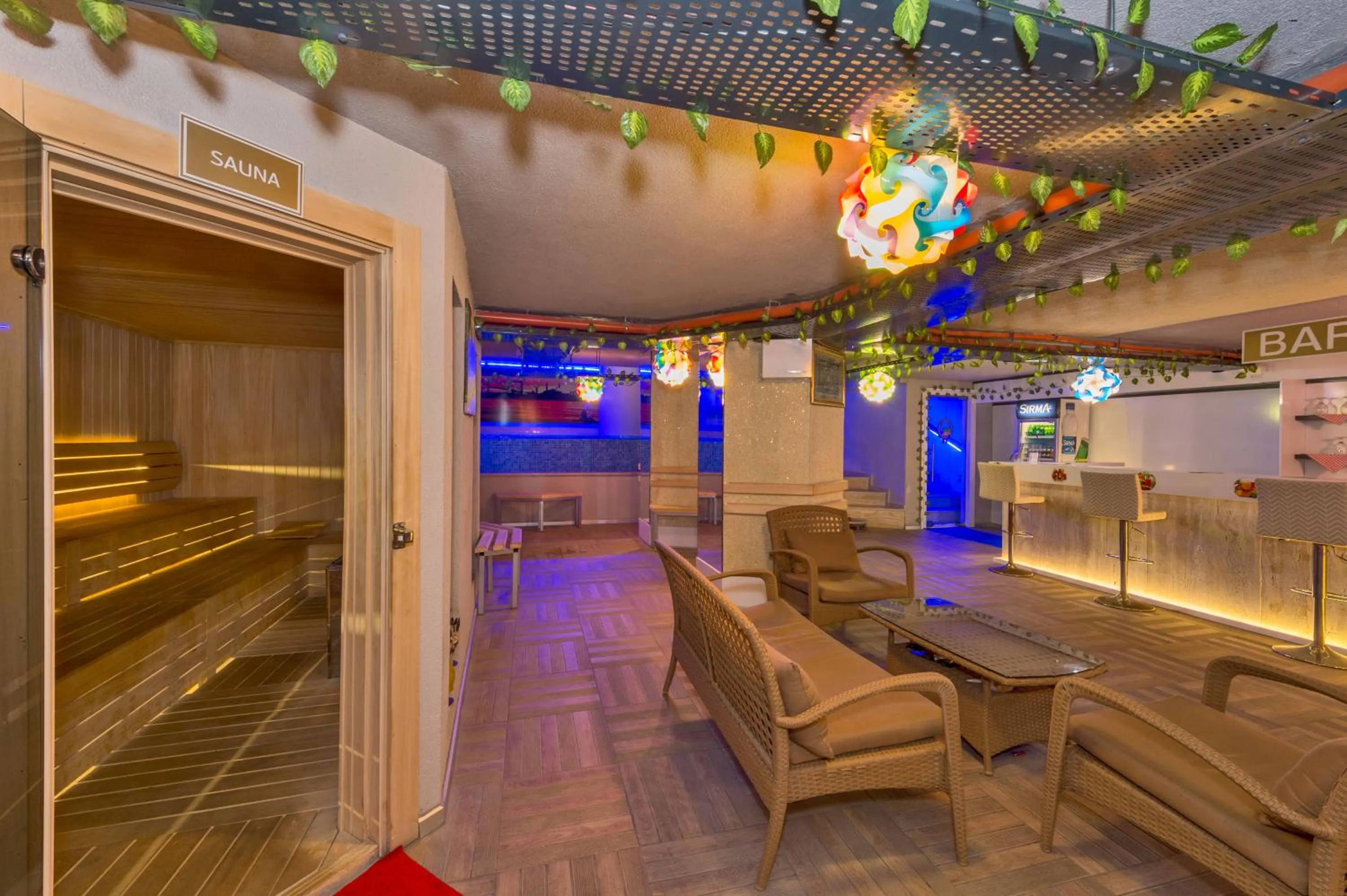 Sauna in Matiat Hotel Istanbul