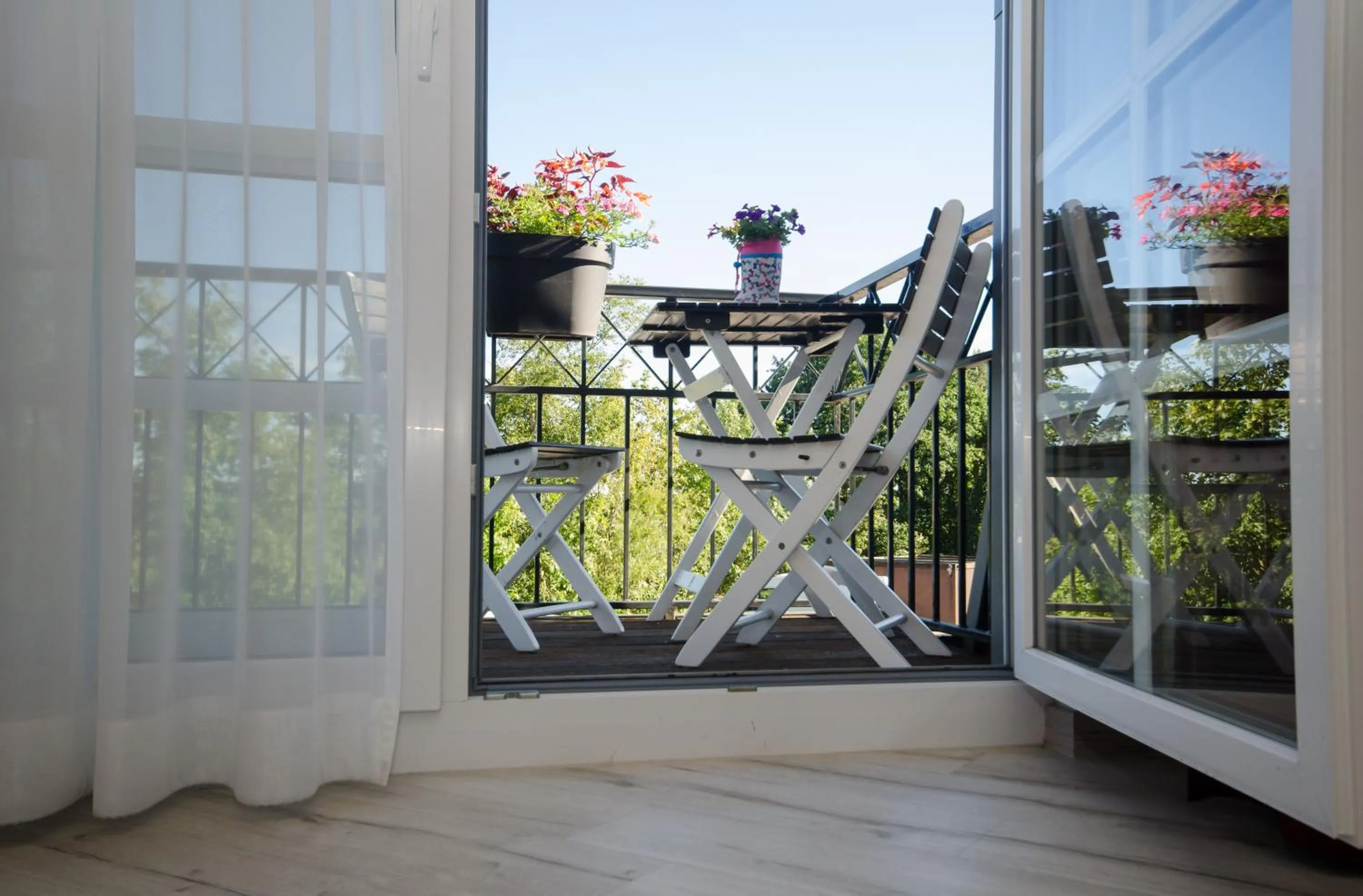 Balcony/Terrace in Hotel Lange
