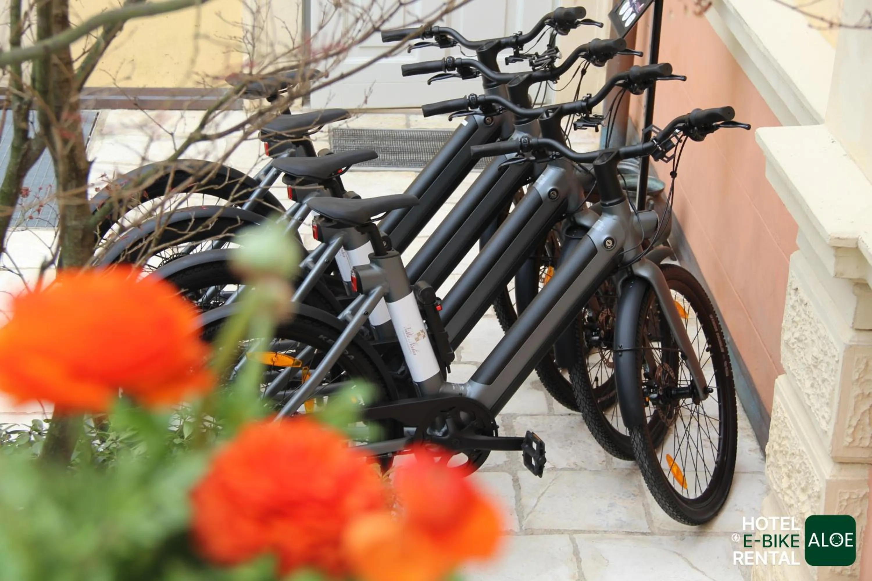 Cycling in Villa Italia Luxury Suites and Apartments