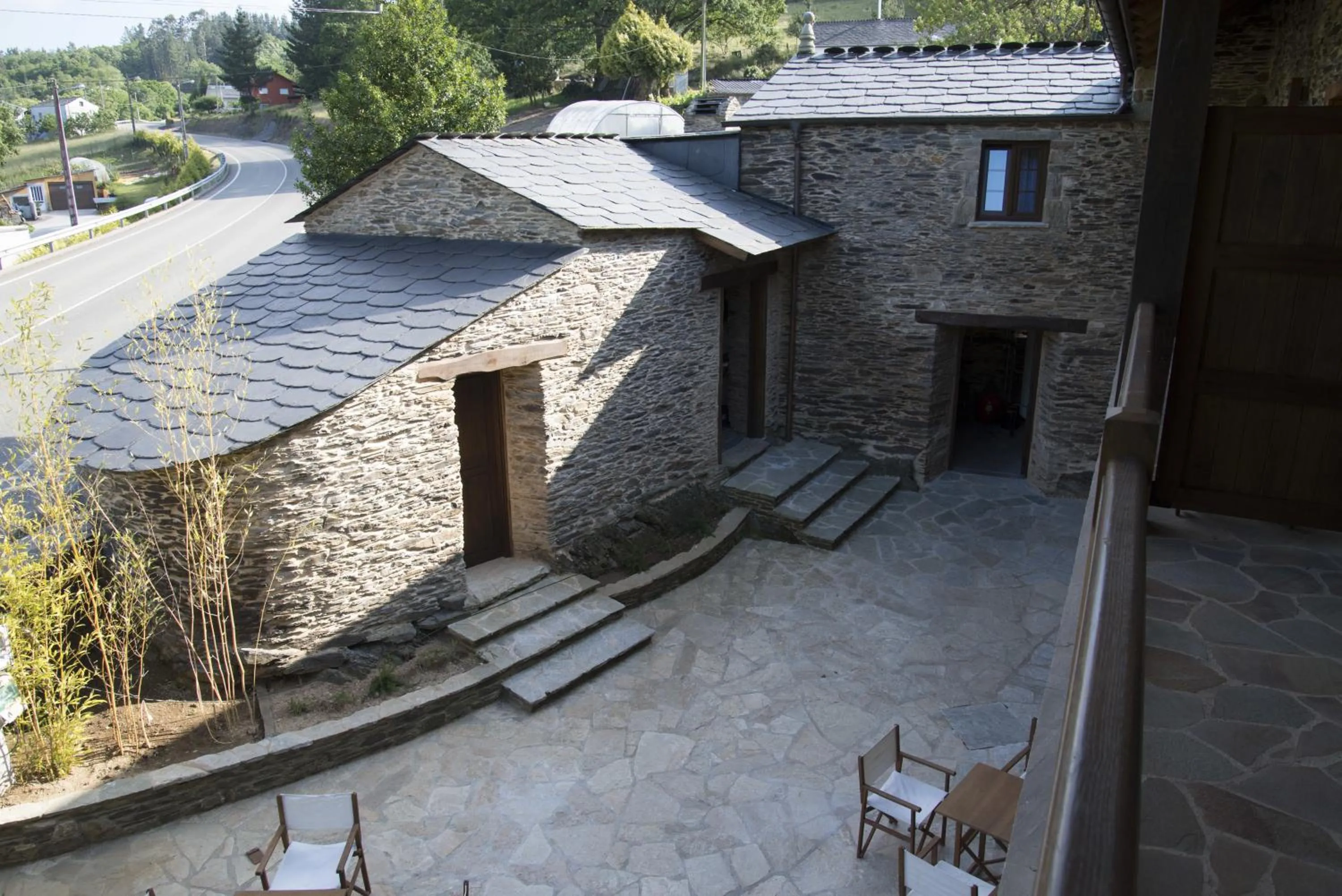 Facade/entrance in Lar de Donas