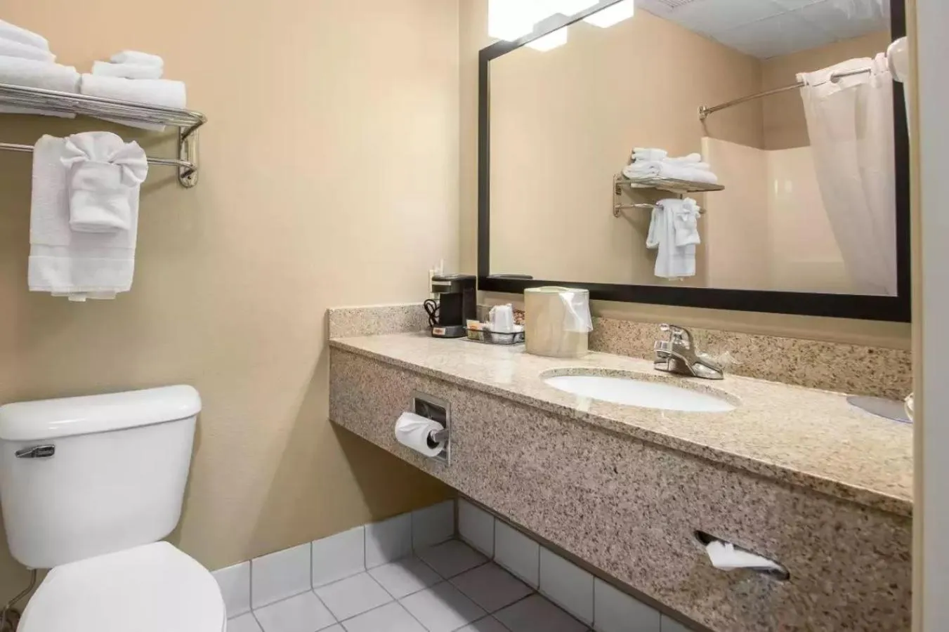 Bathroom in Quality Inn & Suites East Troy I-43