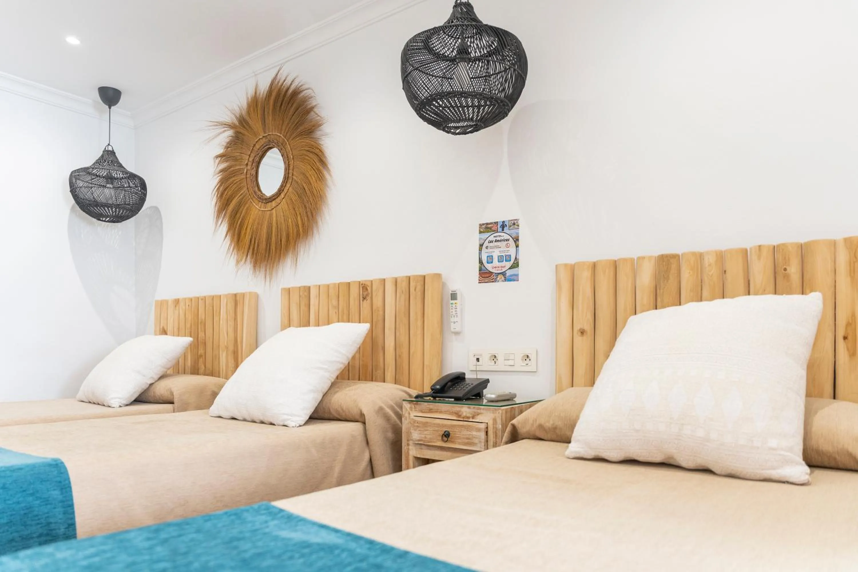 Bed in Hotel Las Américas