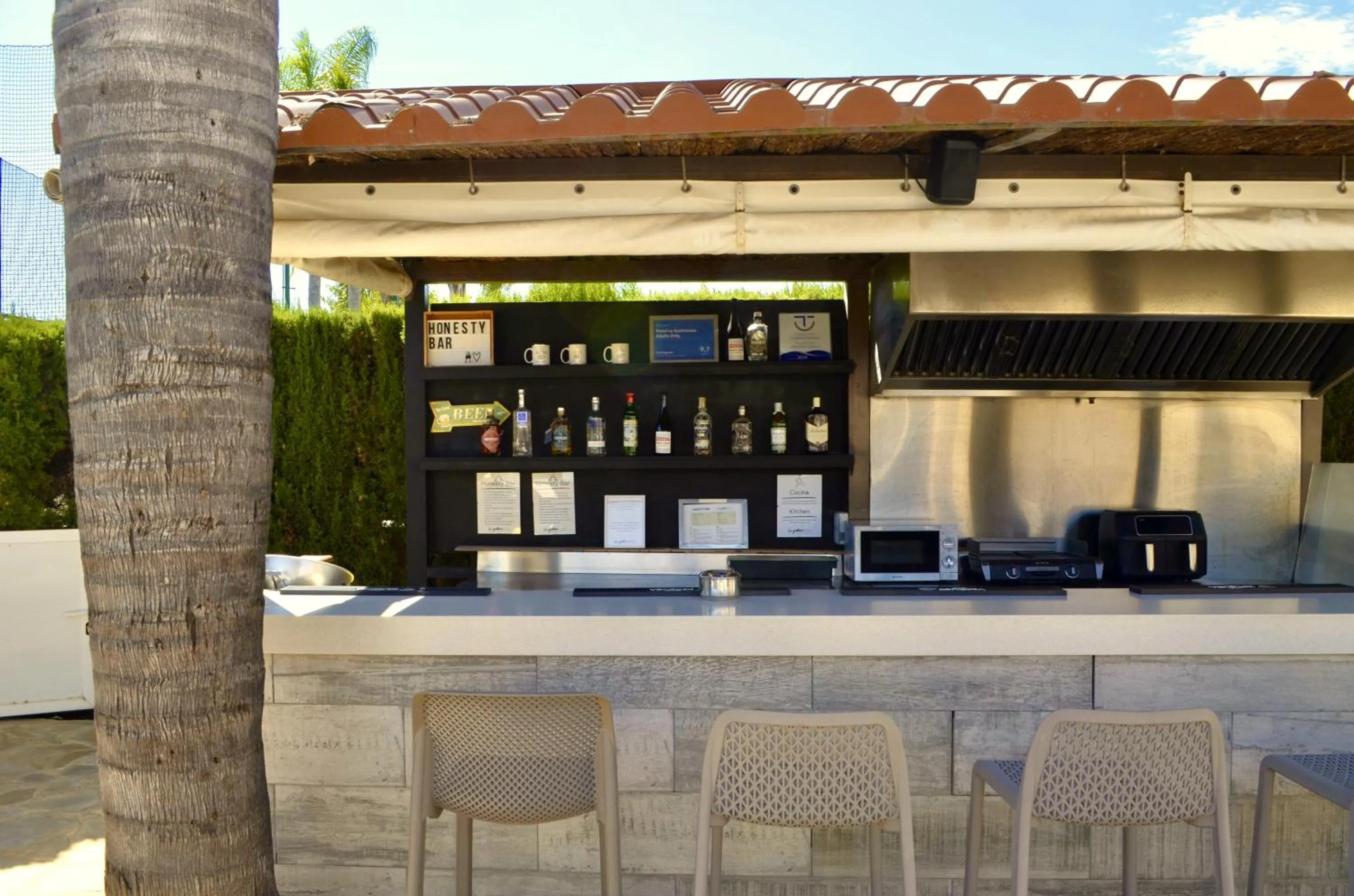 BBQ facilities in Hotel La Gastrocasa - Adults Only