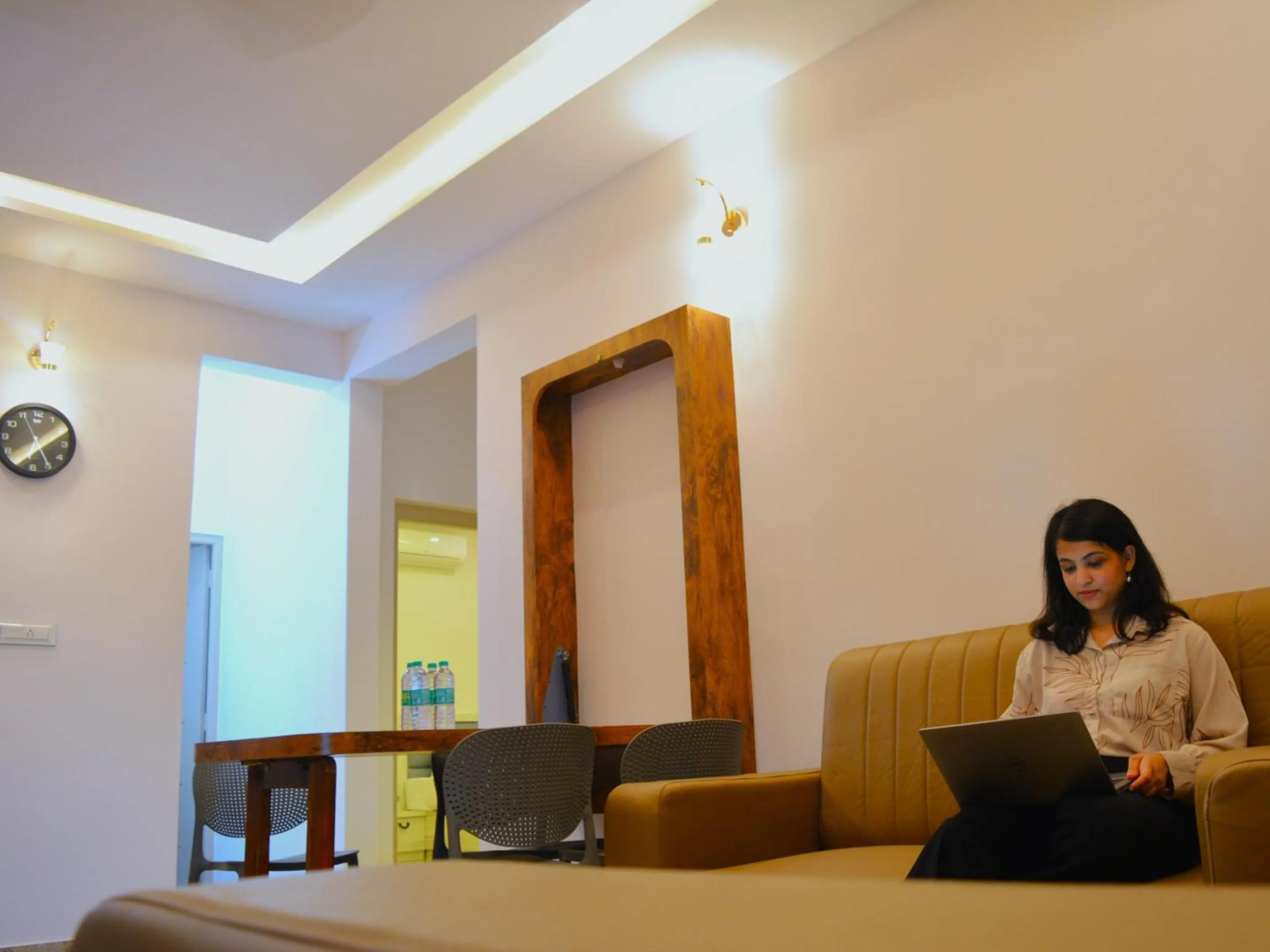 Living room in City Service Apartment