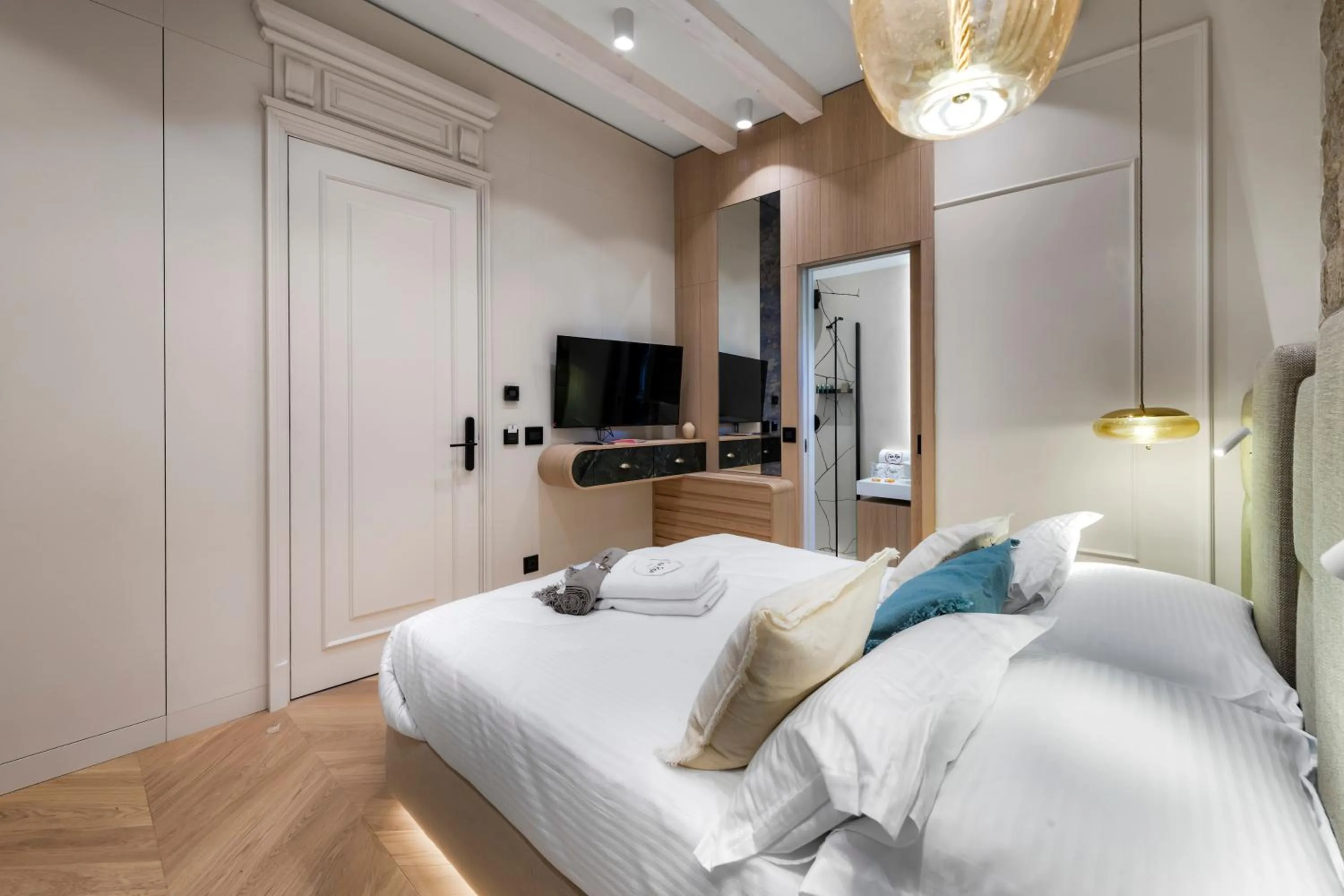 Bed in Casa Rosa