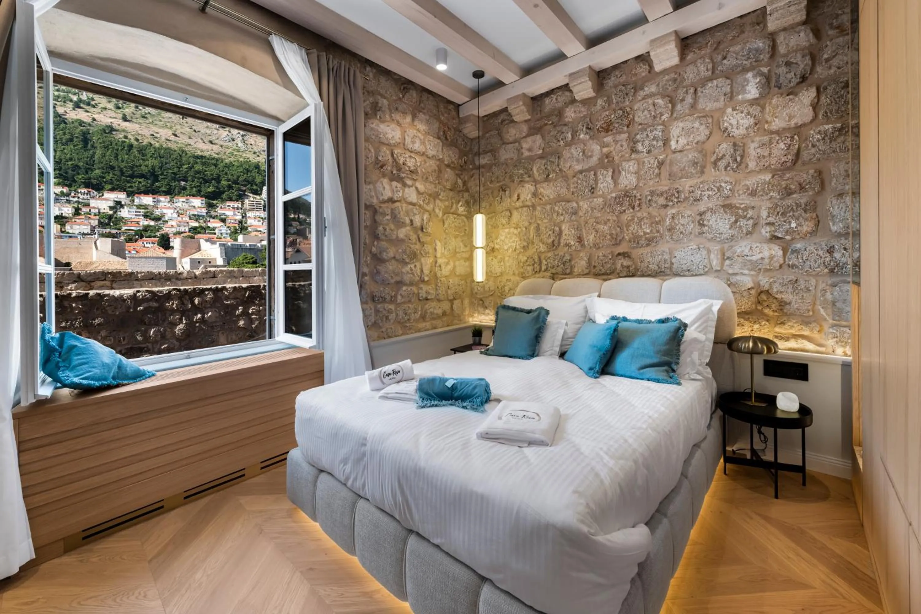 Bed in Casa Rosa