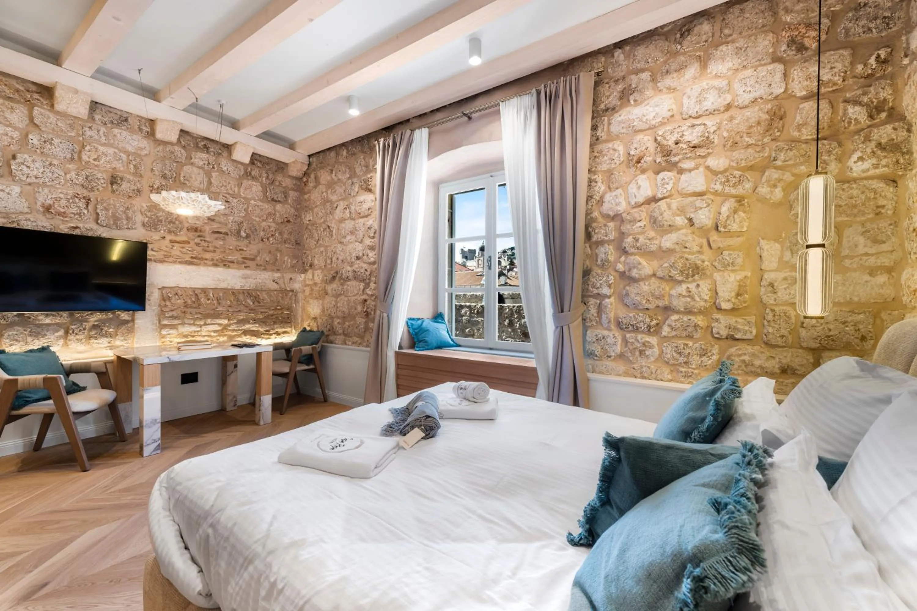 Bed in Casa Rosa