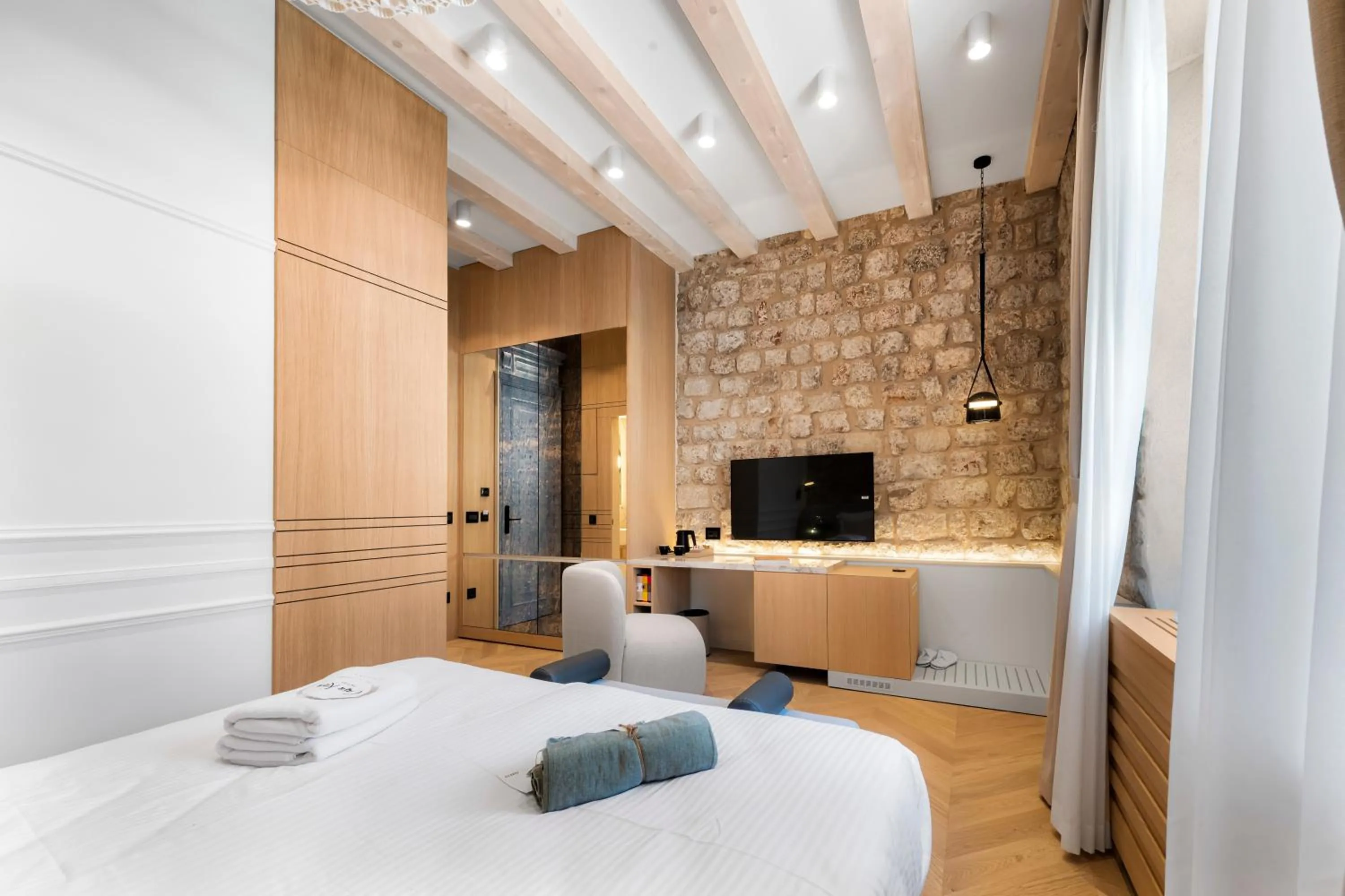 Bed in Casa Rosa