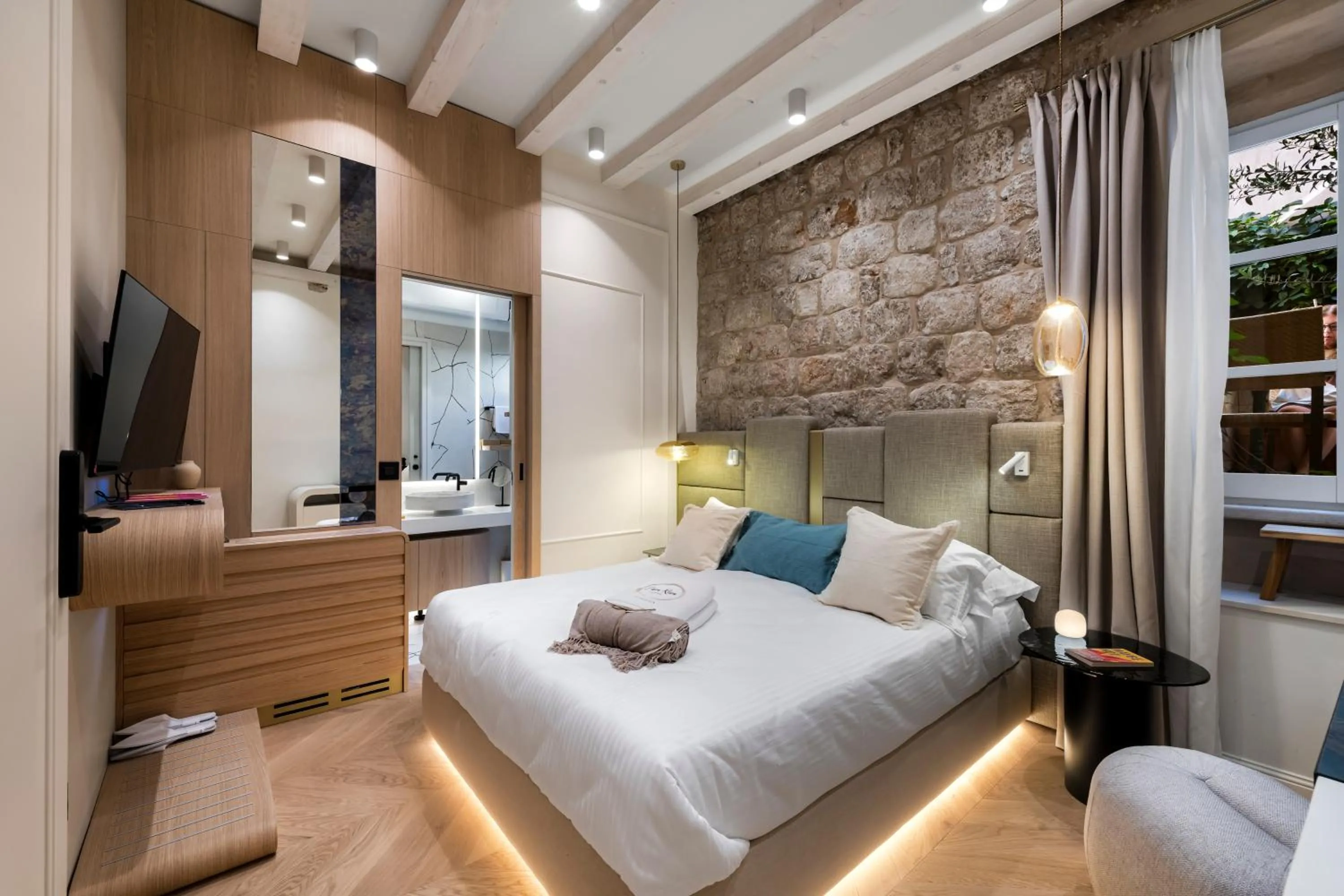 Bed in Casa Rosa