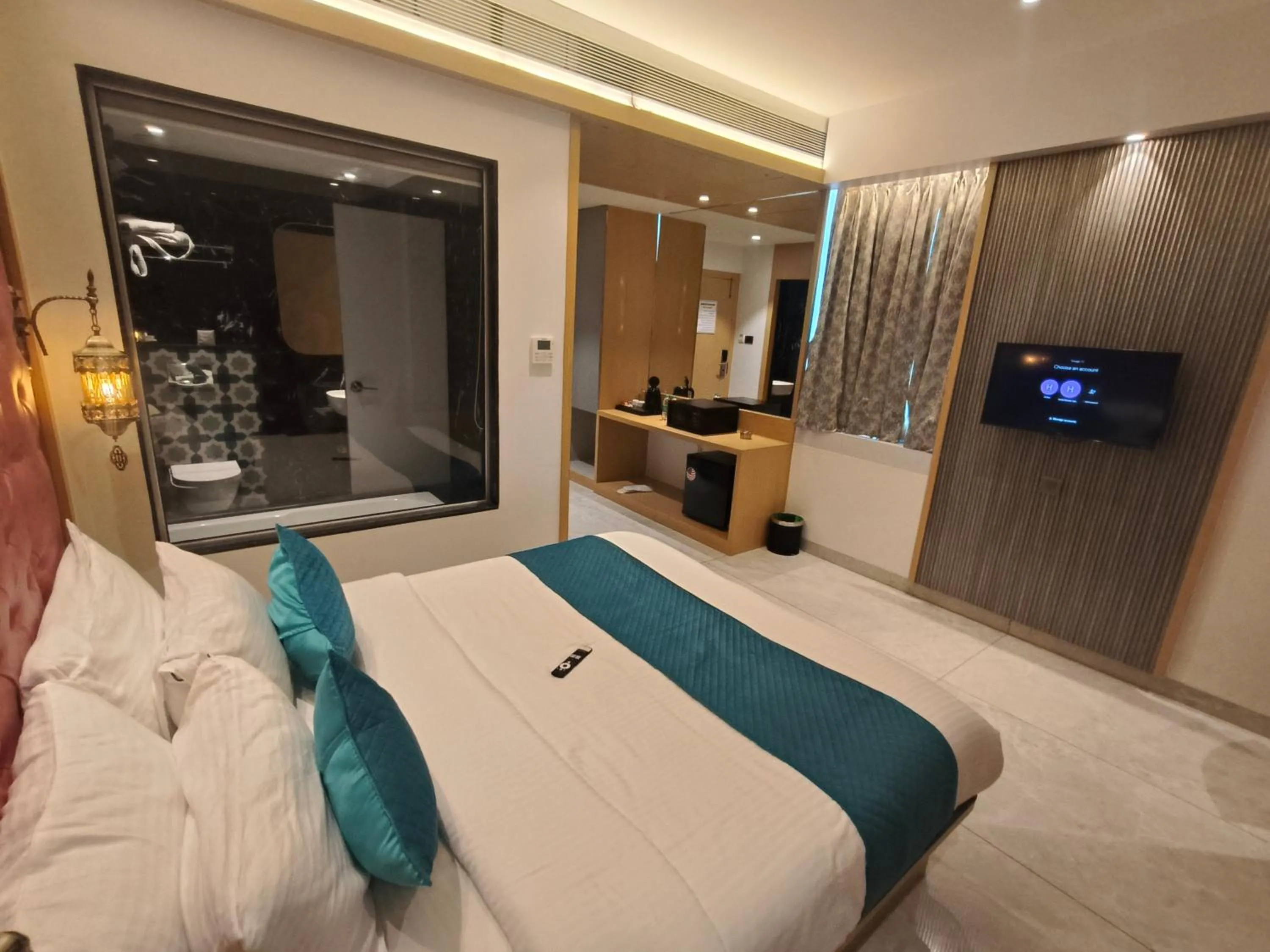 Photo of the whole room, Bed in Hotel Ocean Residency Thane West