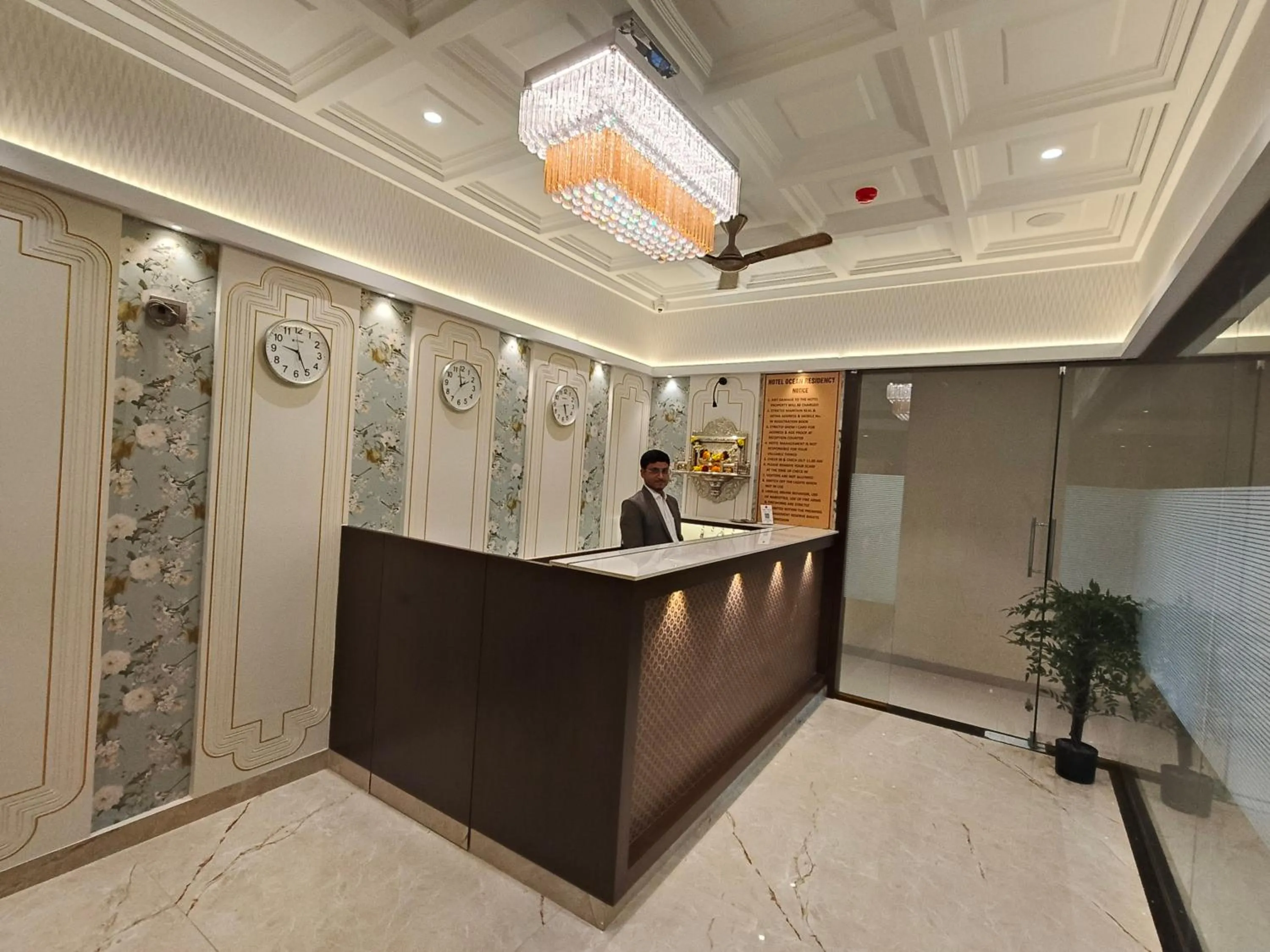 Lobby or reception in Hotel Ocean Residency Thane West