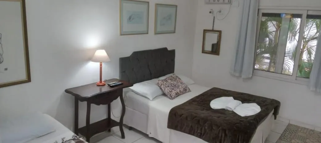 Bed in Atlântico Hotel