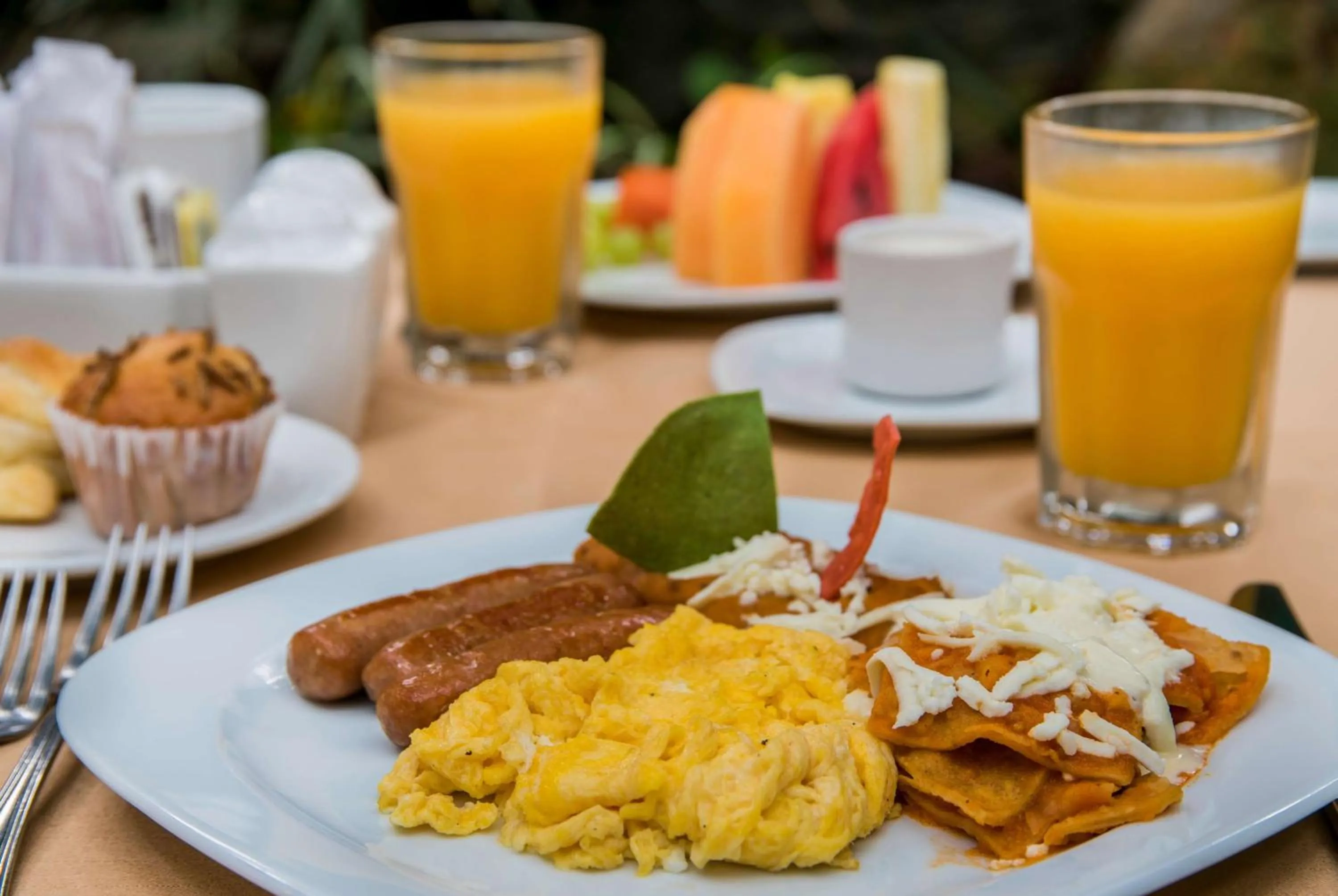 Restaurant/places to eat in Wyndham Garden Guadalajara Expo Plaza del Sol