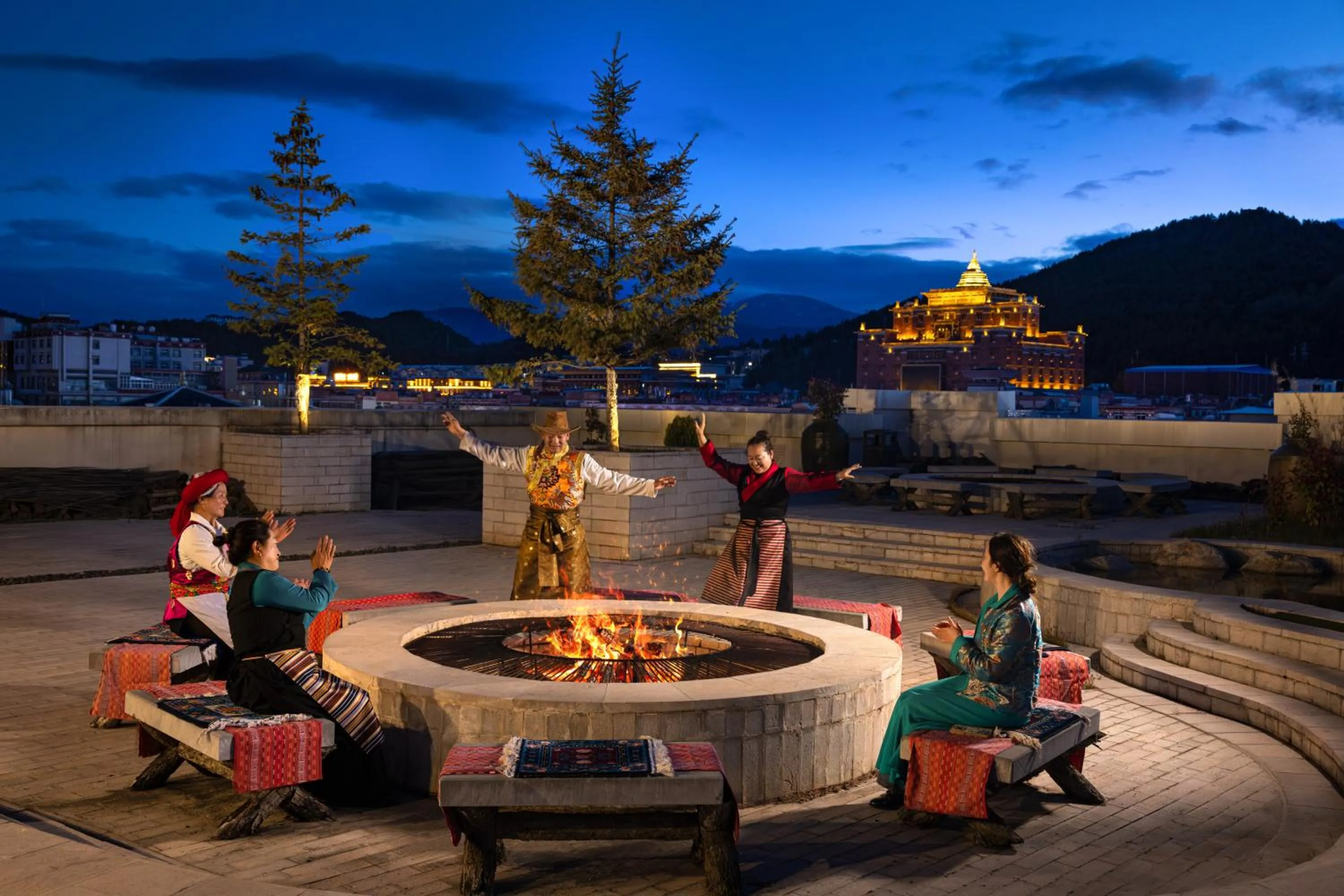 Garden in Shangri-La Resort Shangri-La