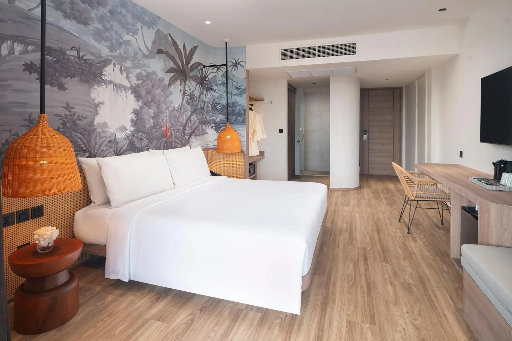 Photo of the whole room, Bed in Amari Bangsaen