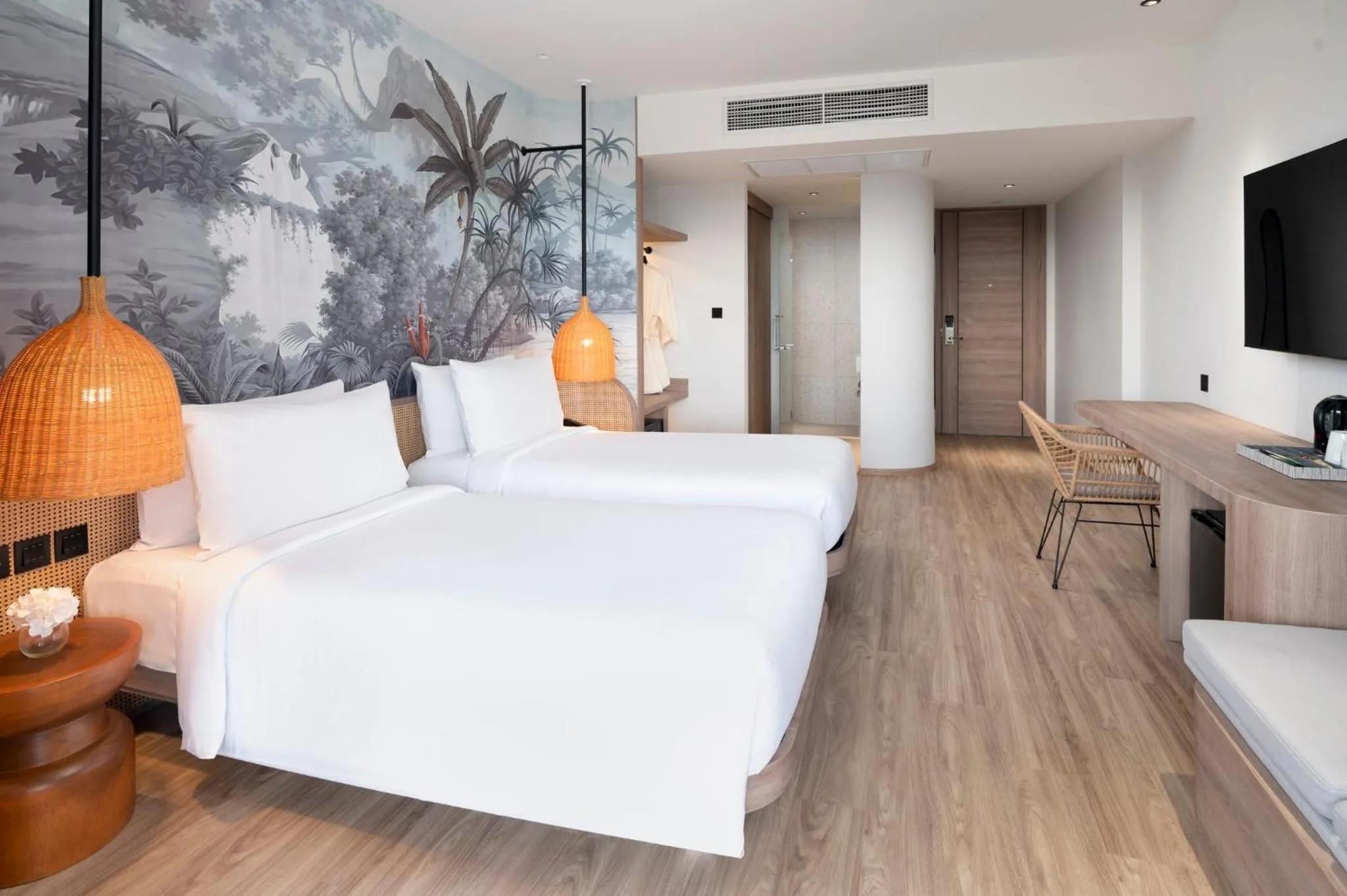 Photo of the whole room, Bed in Amari Bangsaen