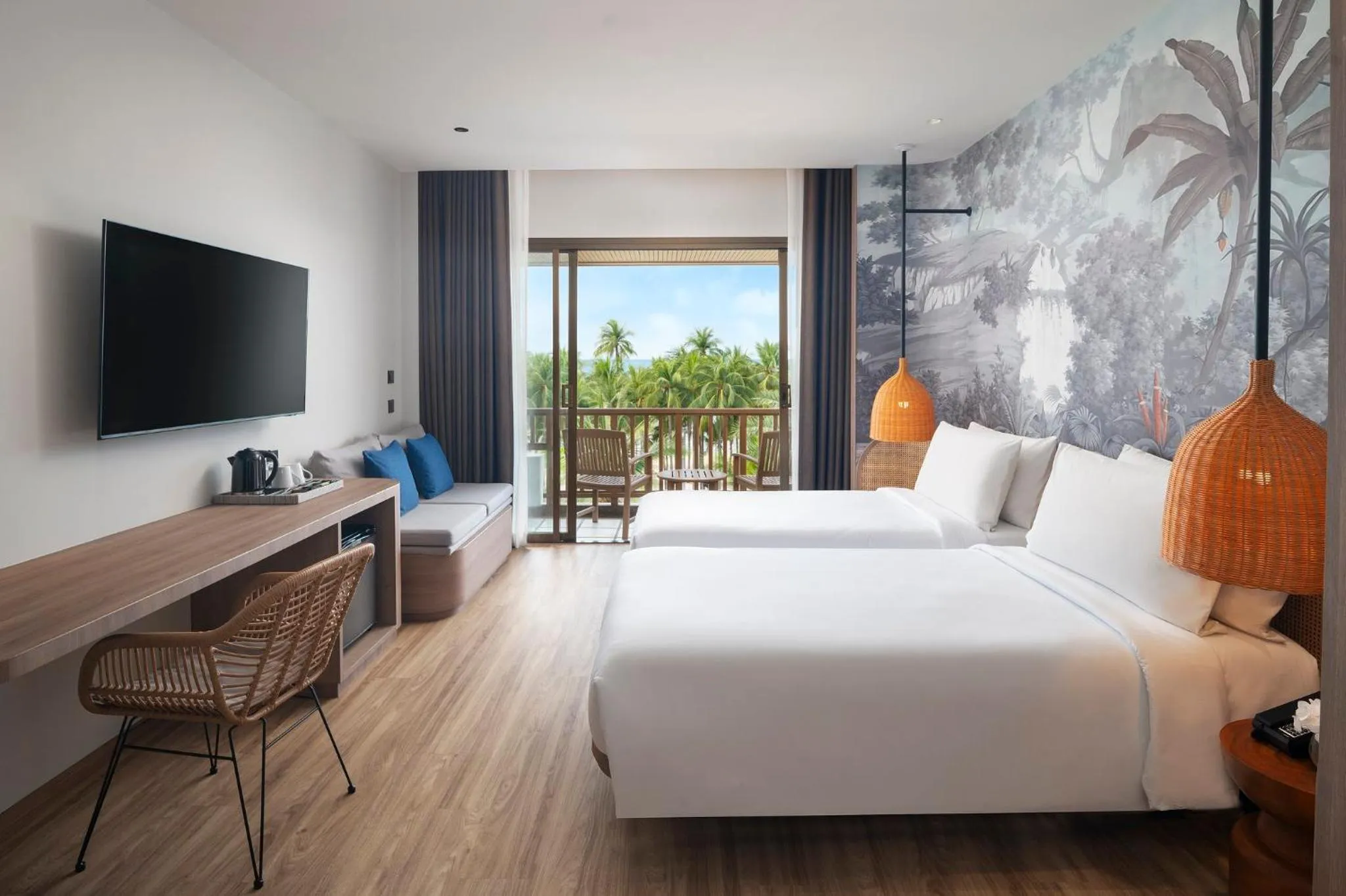 Photo of the whole room, Bed in Amari Bangsaen