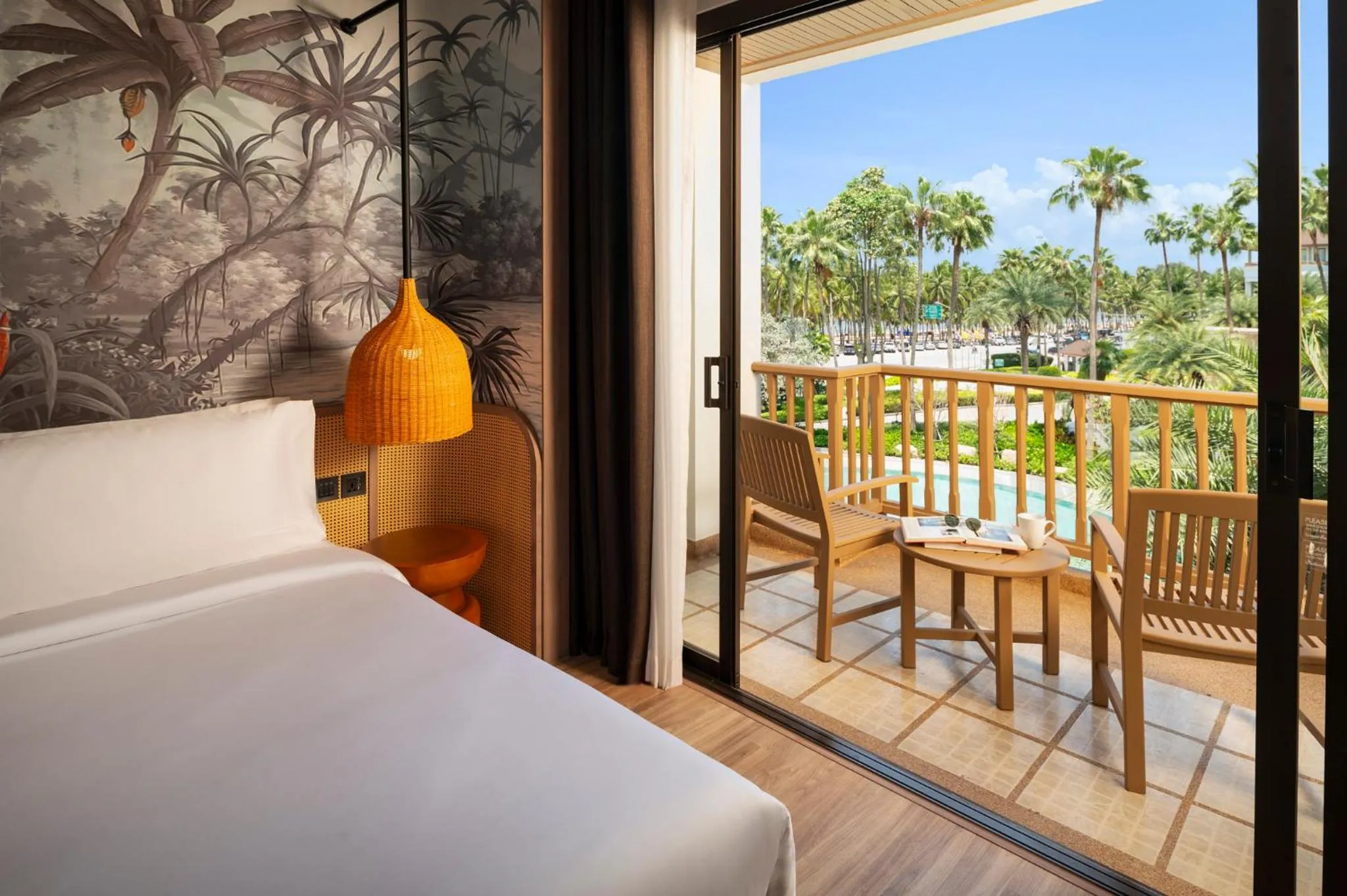 View (from property/room), Bed in Amari Bangsaen Formerly The Tide Resort Bangsaen