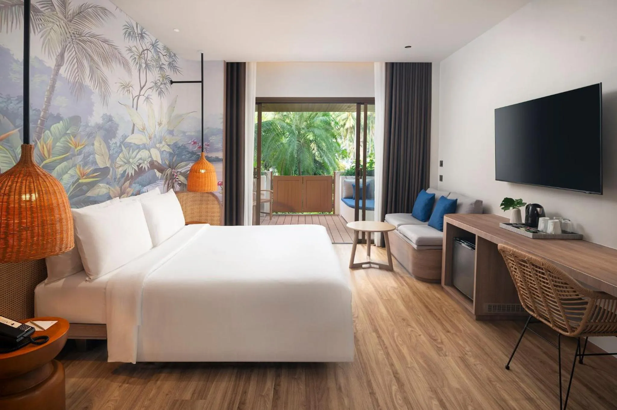 Photo of the whole room, Bed in Amari Bangsaen